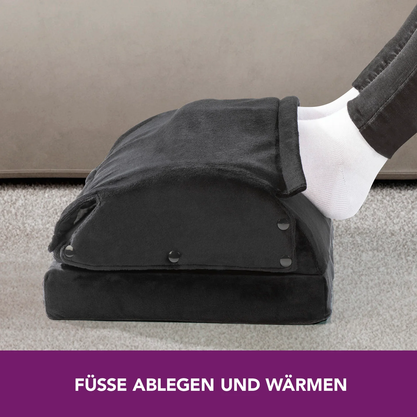 2-in-1-Fußstütze - Füße ablegen und wärmen - Image 2