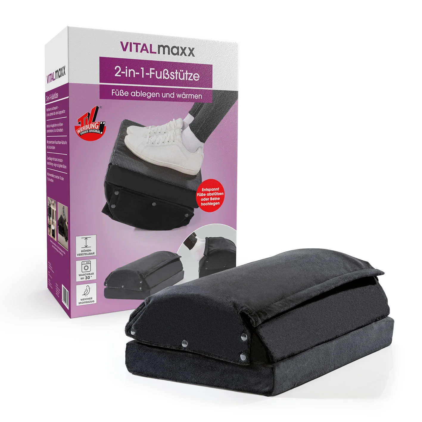 2-in-1-Fußstütze - Füße ablegen und wärmen - Image 7