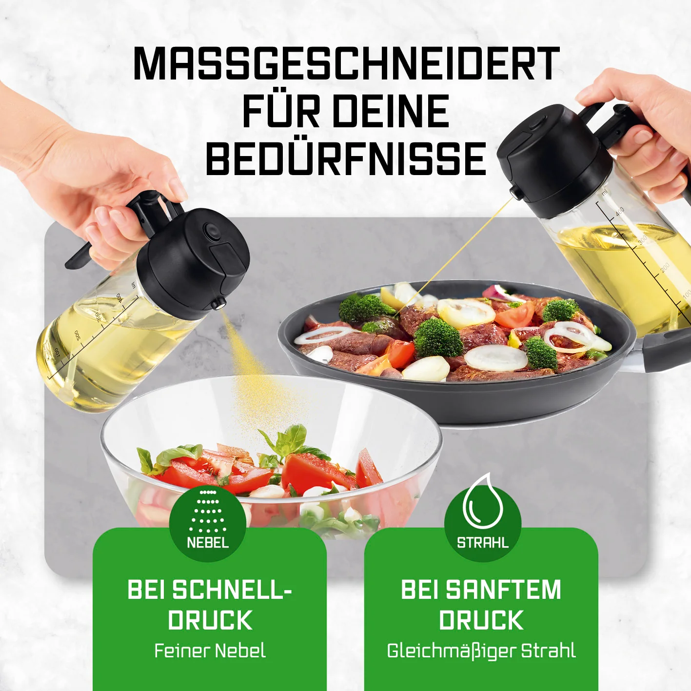 2-in-1 Ölsprüher & -spender – 470 ml - Image 3