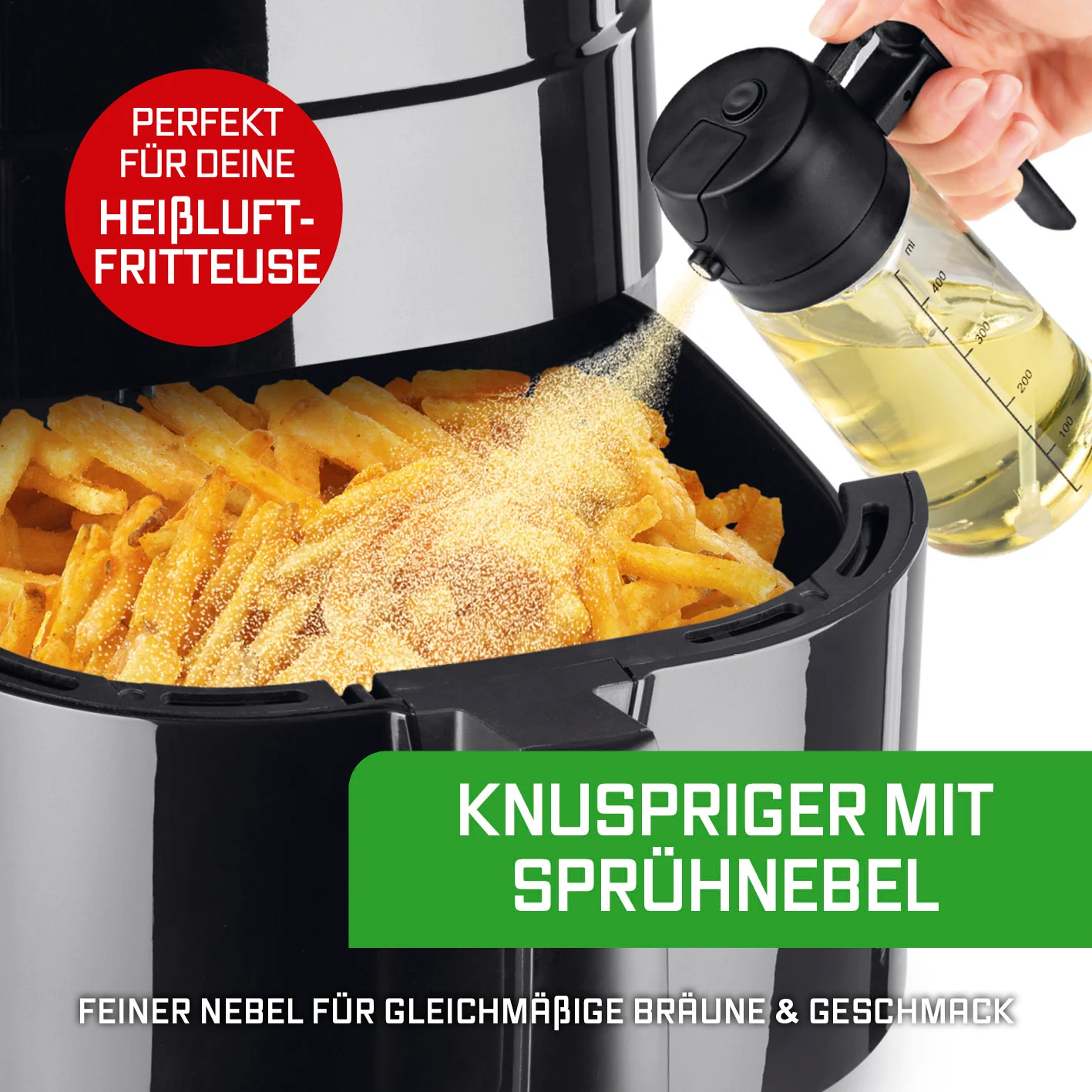 2-in-1 Ölsprüher & -spender – 470 ml - Image 4