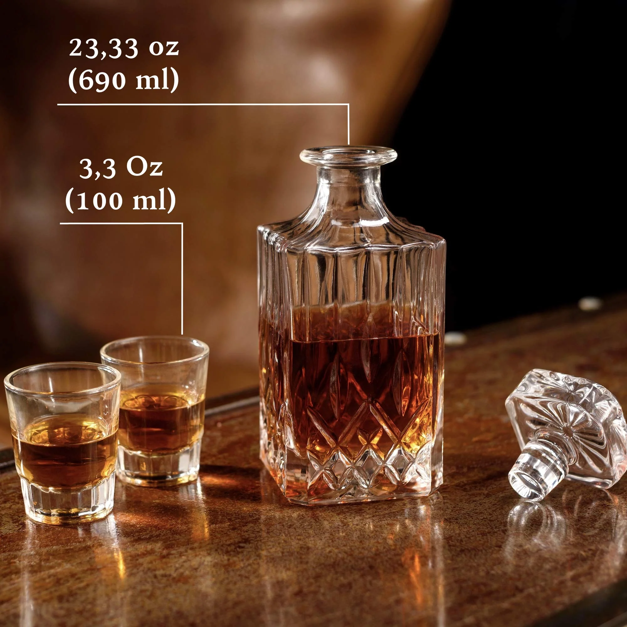 4-in-1-Oldtimer Karaffe Set (945 ml) - Image 2