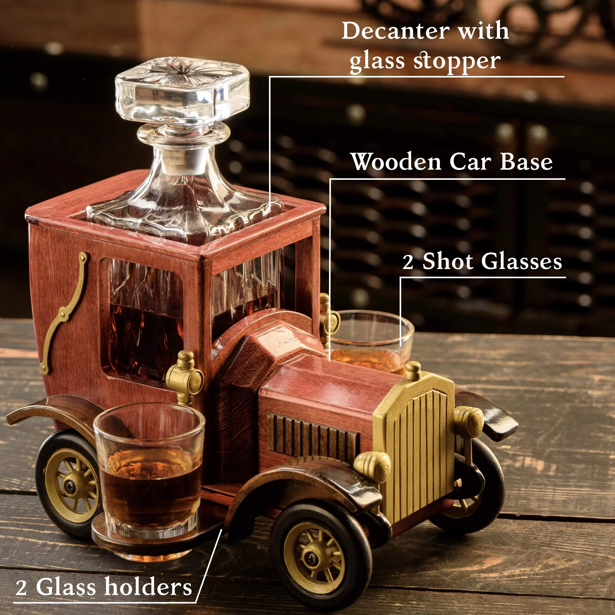 4-in-1-Oldtimer Karaffe Set (945 ml) - Image 3