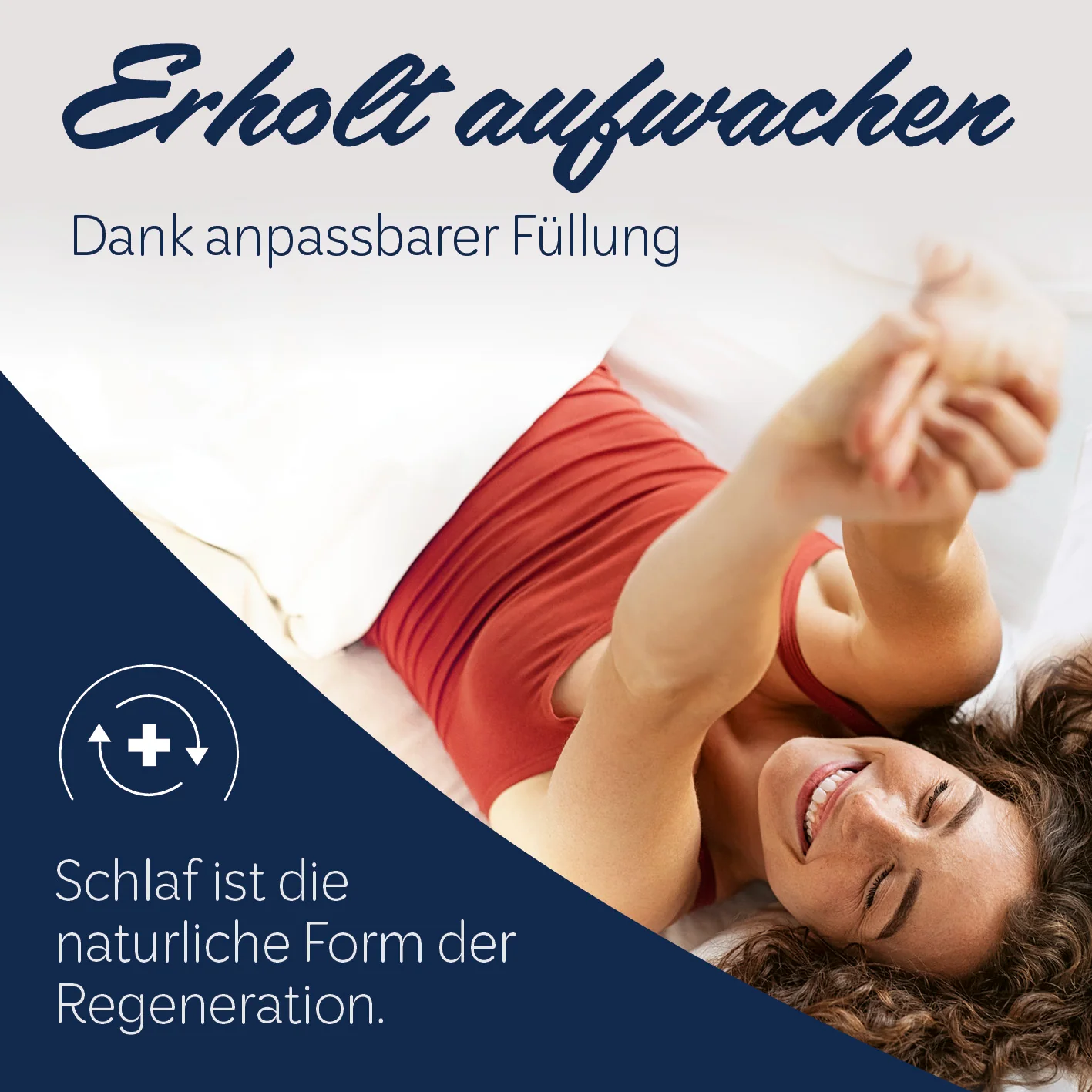 Microfaser Kopfkissen - Gesteppt - 40 x 80 cm - Weiß - Image 4