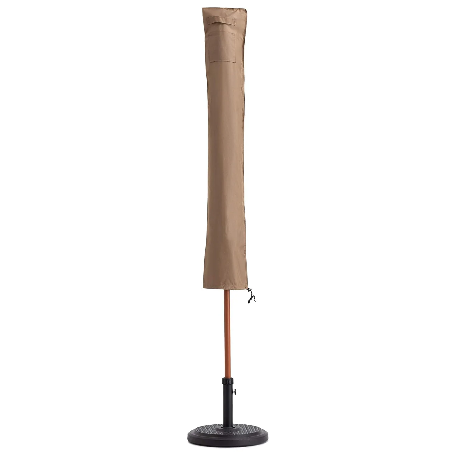 Abdeckung Schutzhülle für Sonnenschirm - 195 x 25/35 cm - Beige - Image 2