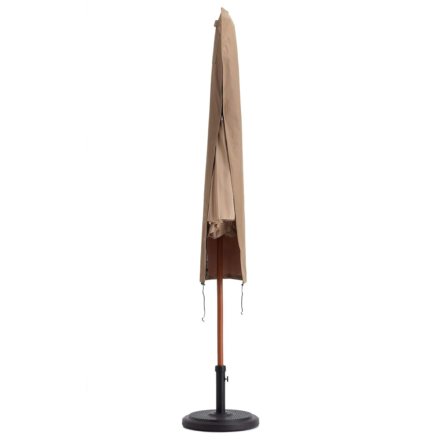 Abdeckung Schutzhülle für Sonnenschirm - 195 x 25/35 cm - Beige - Image 3