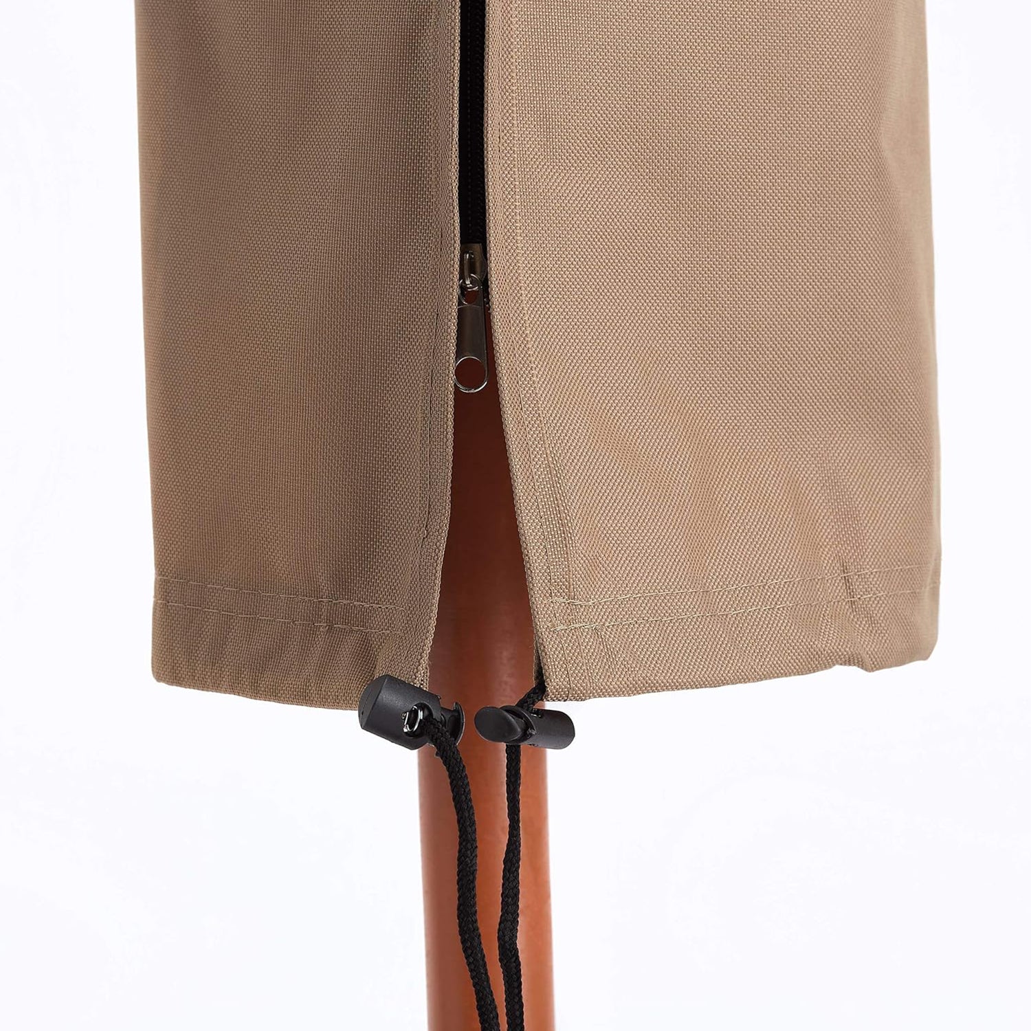 Abdeckung Schutzhülle für Sonnenschirm - 195 x 25/35 cm - Beige - Image 4