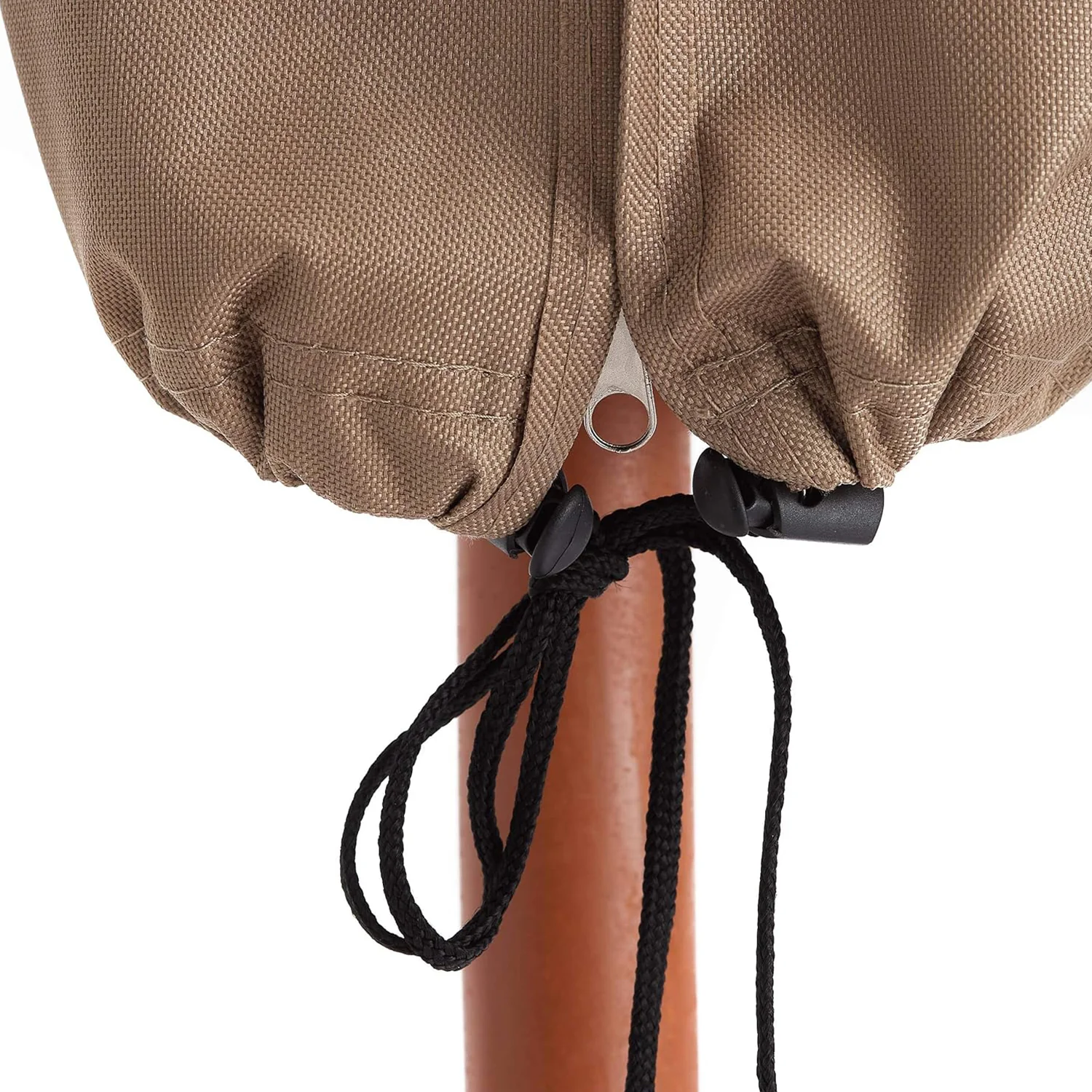 Abdeckung Schutzhülle für Sonnenschirm - 195 x 25/35 cm - Beige - Image 5