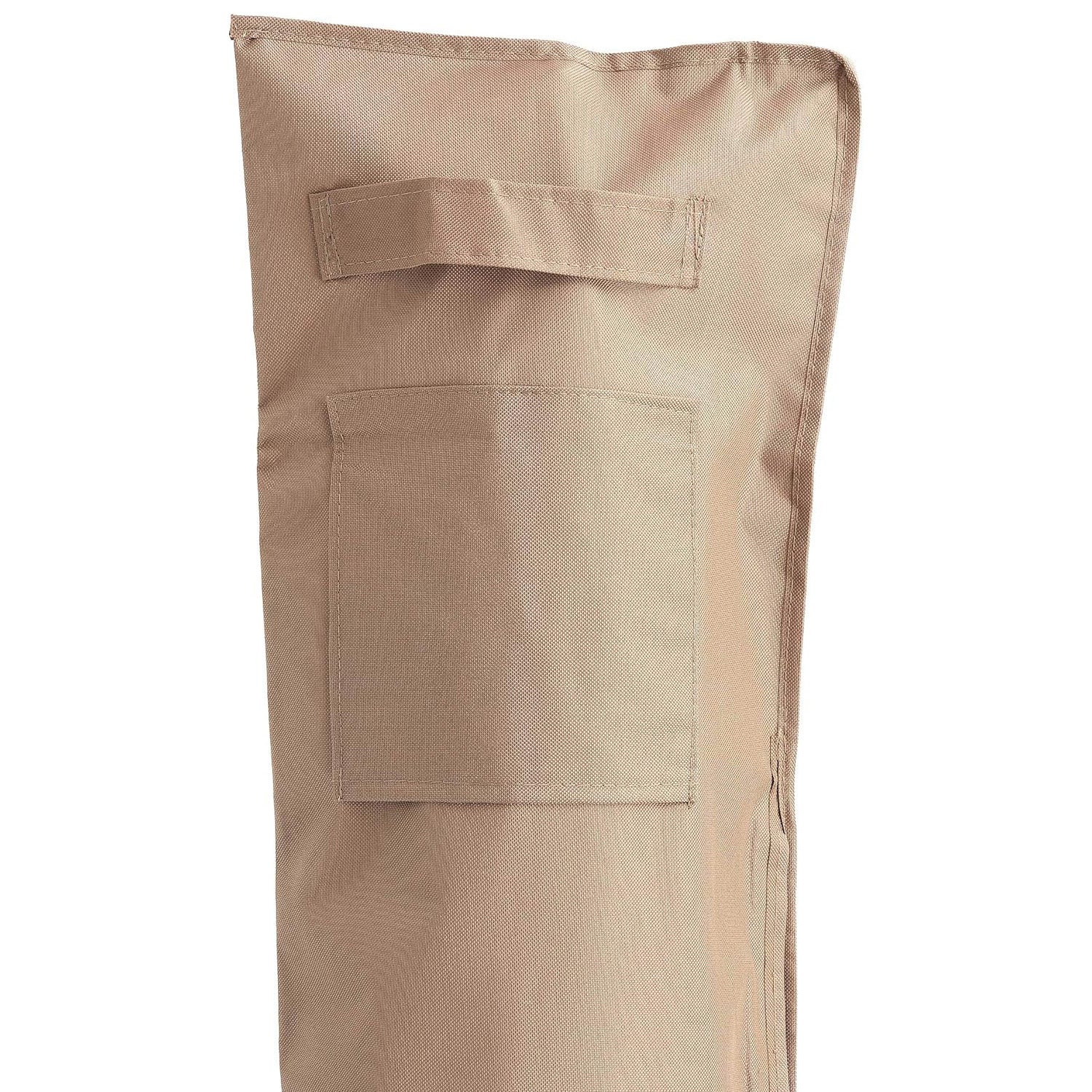 Abdeckung Schutzhülle für Sonnenschirm - 195 x 25/35 cm - Beige - Image 9