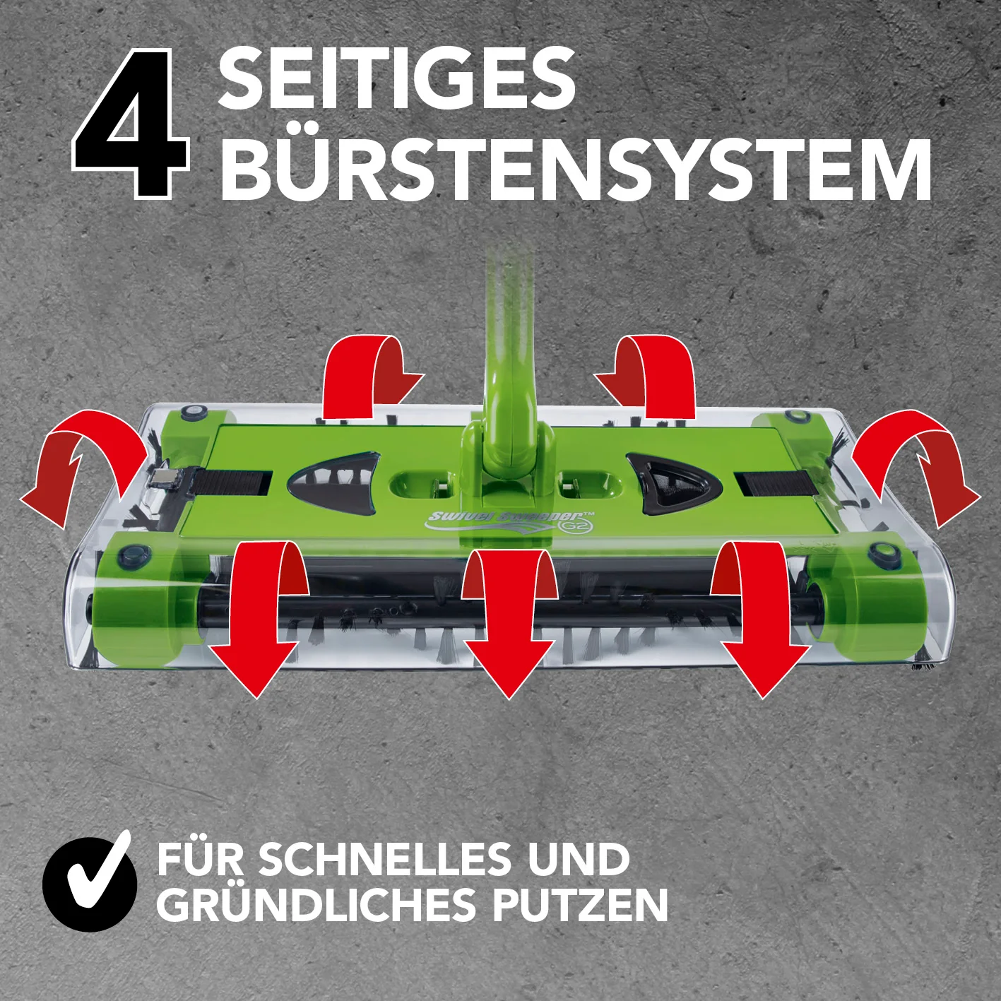 Akku-Besen Swivel Sweeper G2 + Ersatz-Akku - limegreen - Image 2