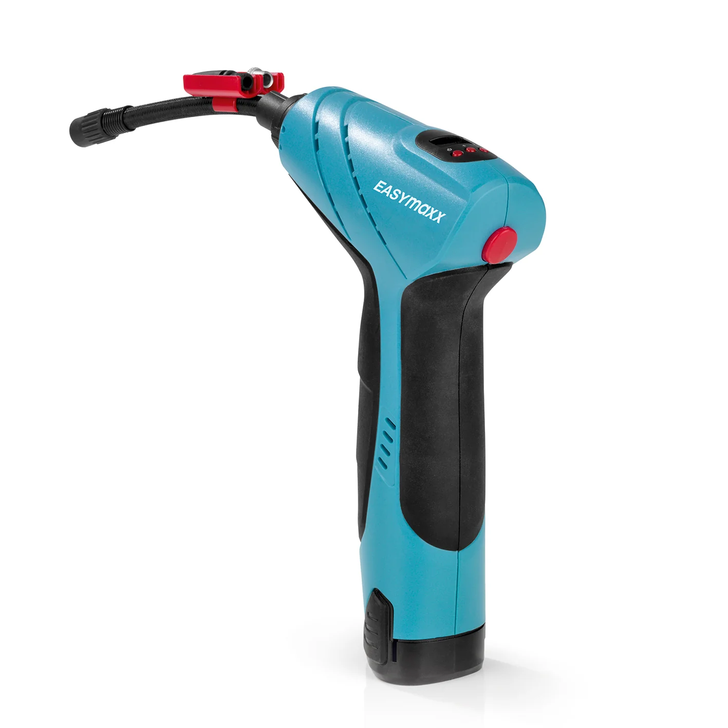 Akku-Handkompressor mit LED-Beleuchtung - blau/schwarz - Image 4