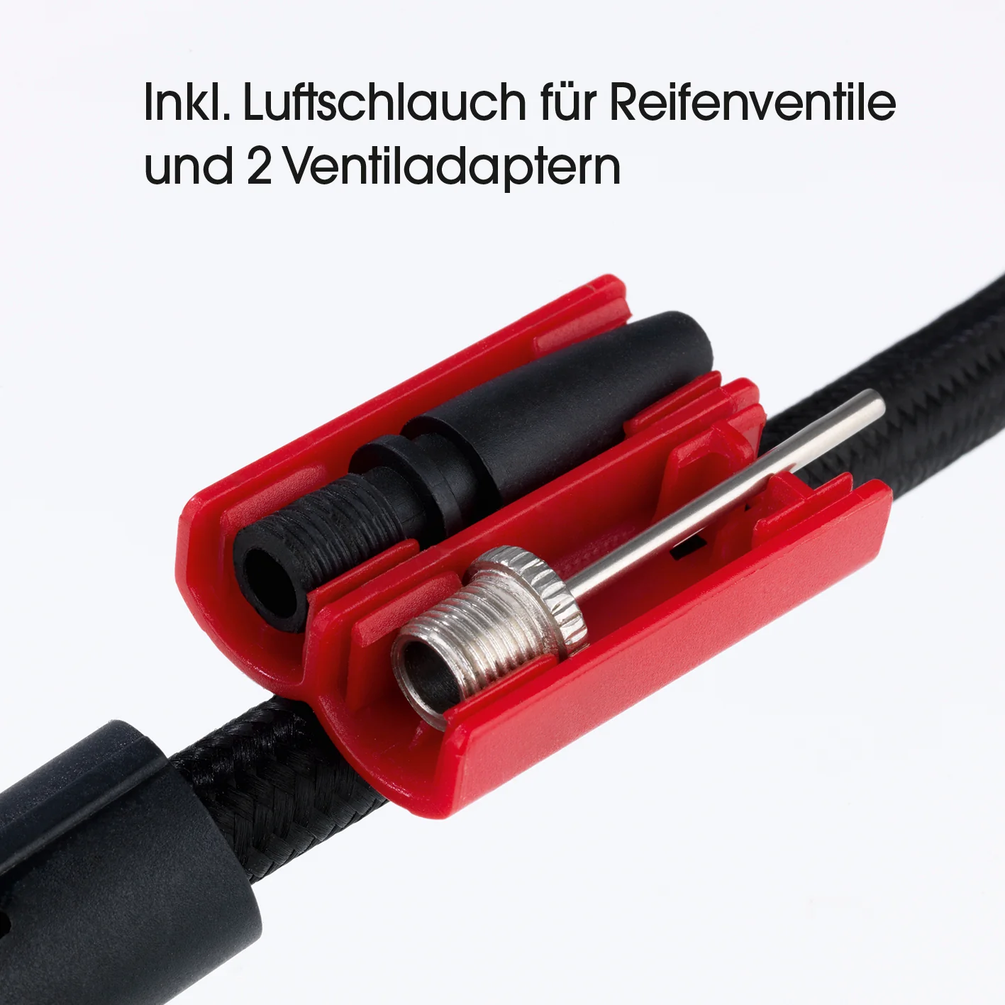 Akku-Handkompressor mit LED-Beleuchtung - blau/schwarz - Image 5