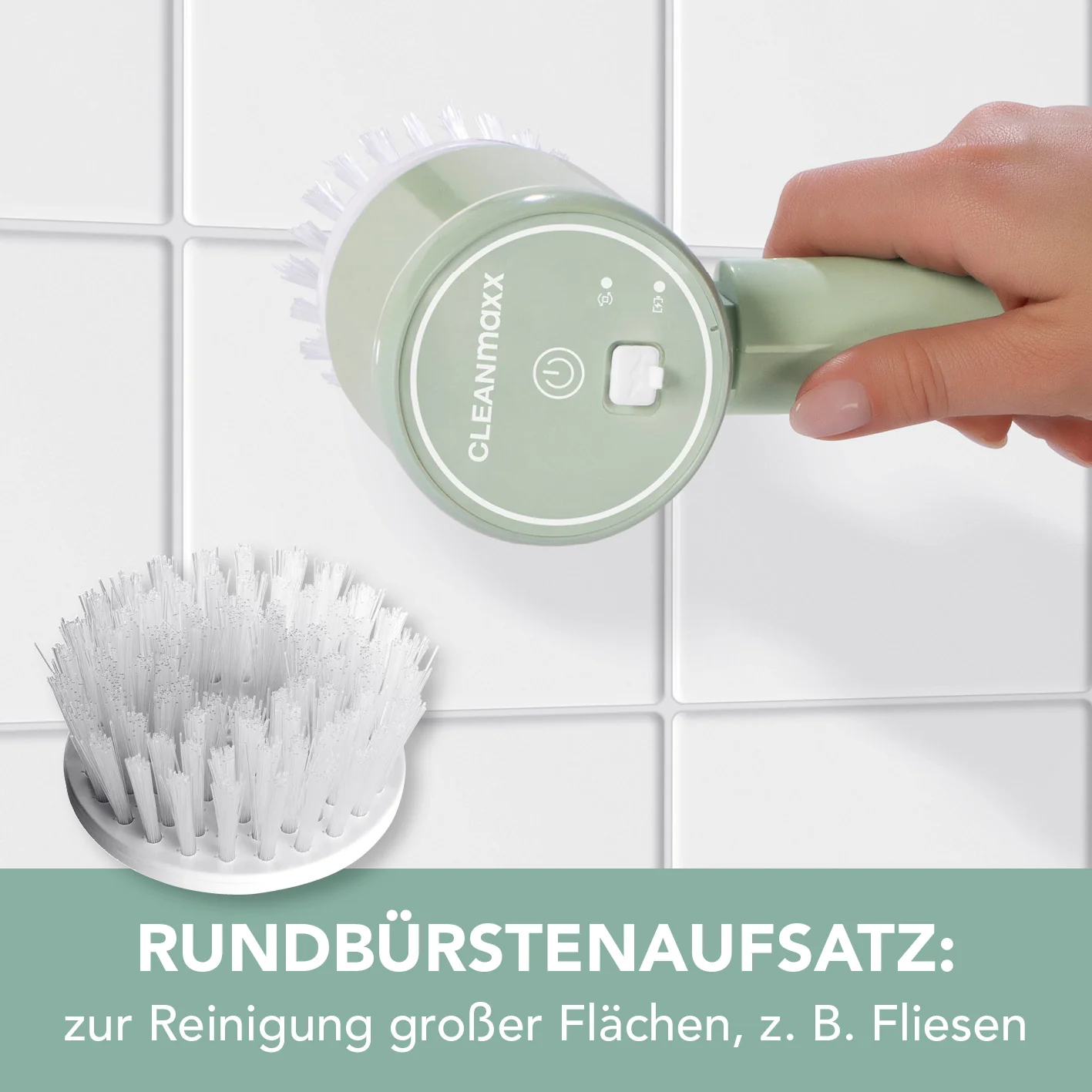Akku-Reinigungsbürste - 2 Geschwindigkeitsstufen - Image 4