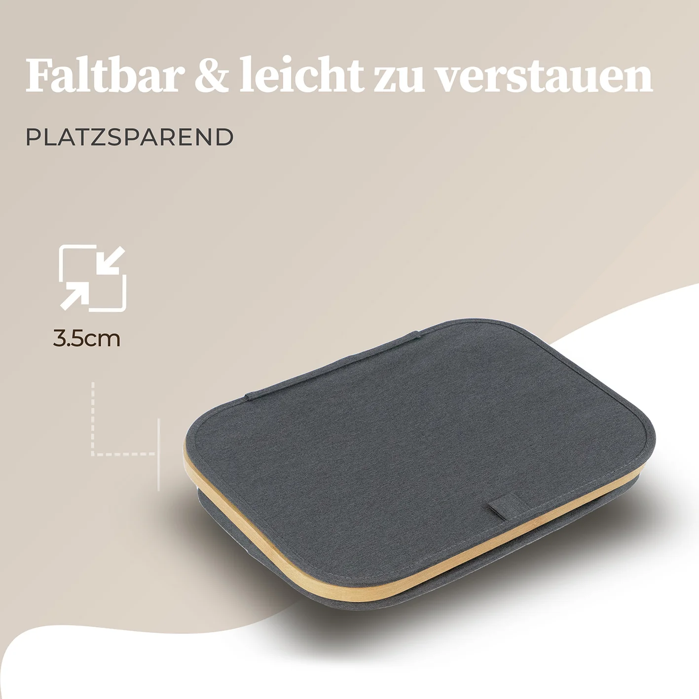 Aufbewahrungskorb "Adrian" 40 l mit Deckel - Dunkelgrau - Image 7
