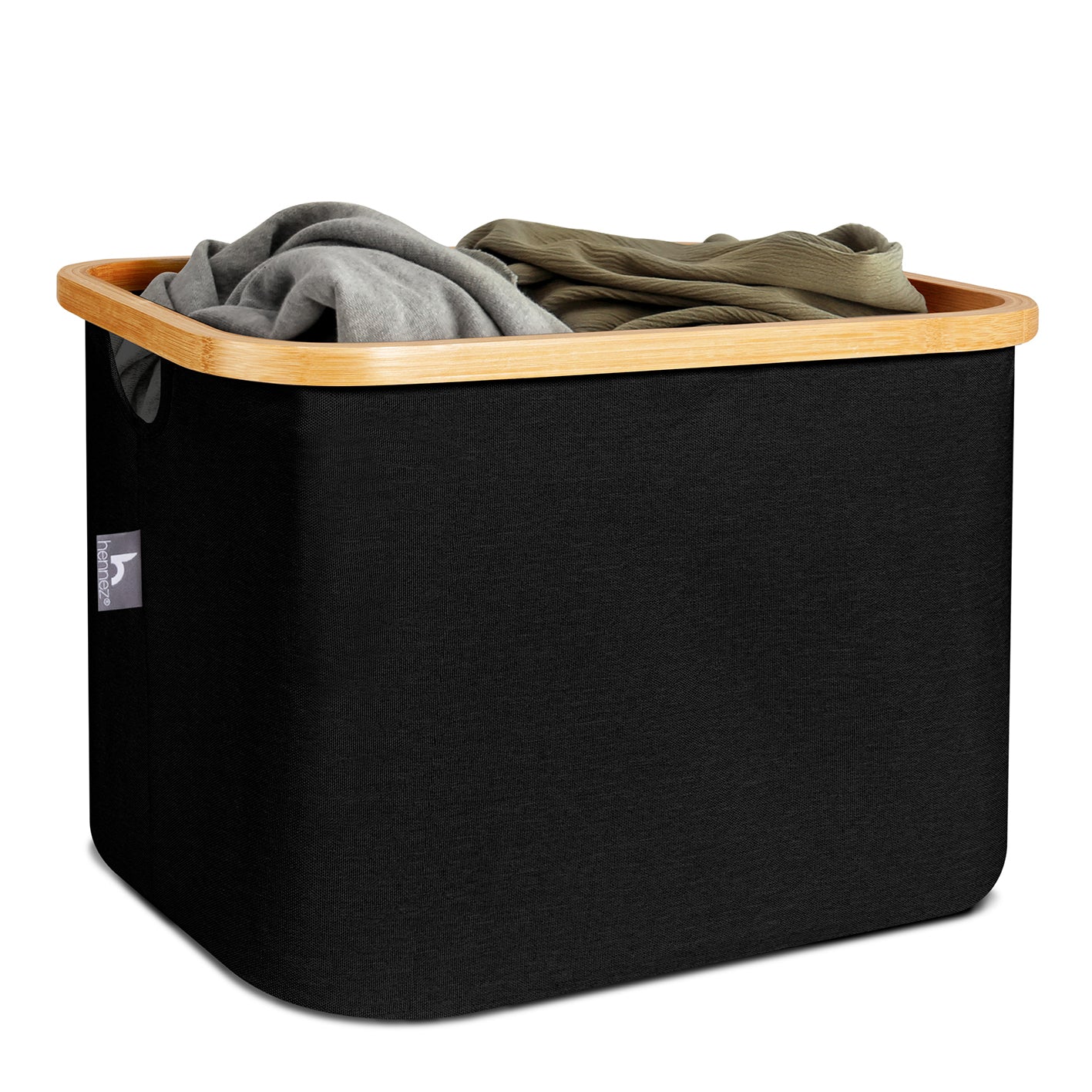 Aufbewahrungskorb "Adrian" 40 l - Schwarz