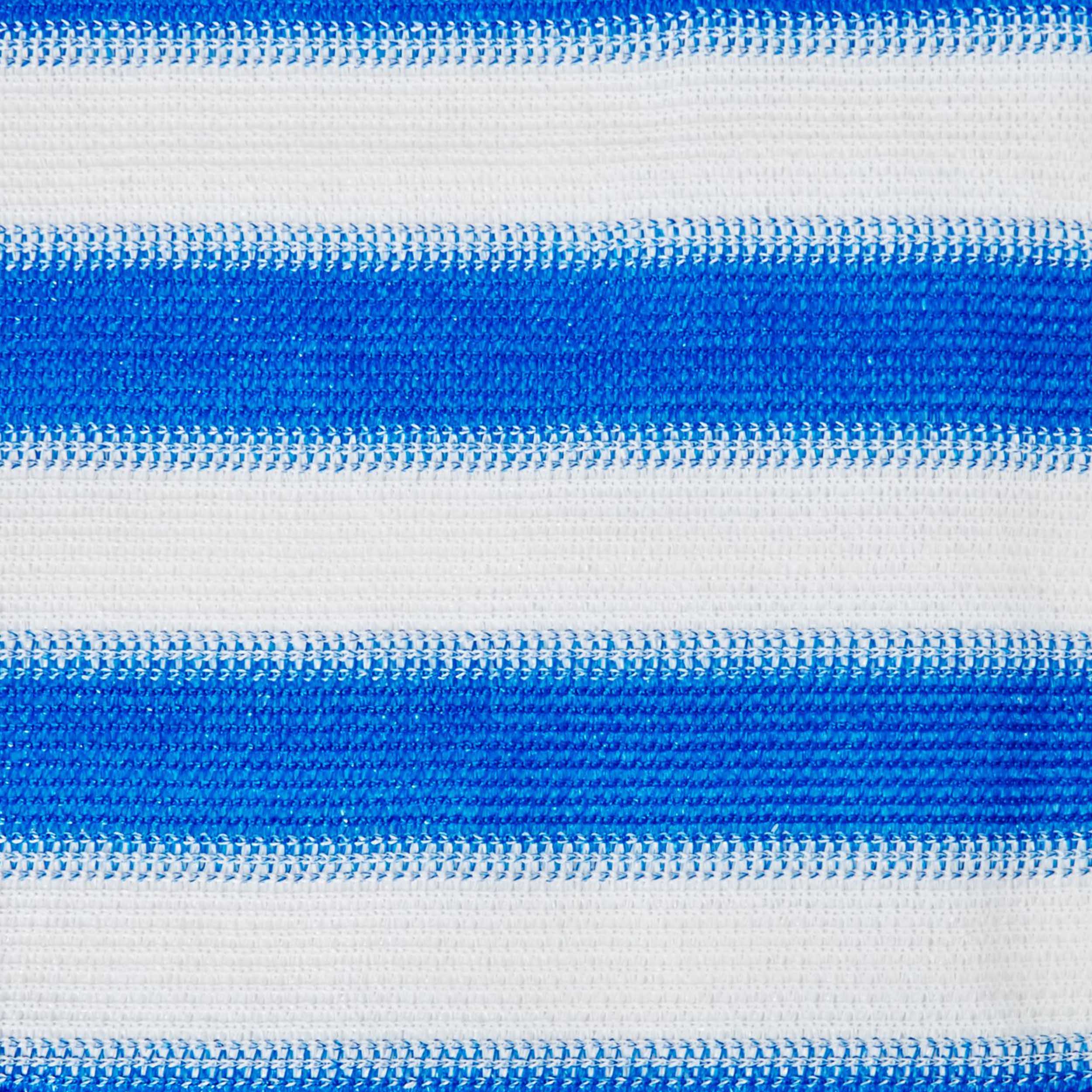 Balkonsichtschutz inkl. Befestigungsseil - 0,9 x 5 m - Blau/Weiß - Image 7