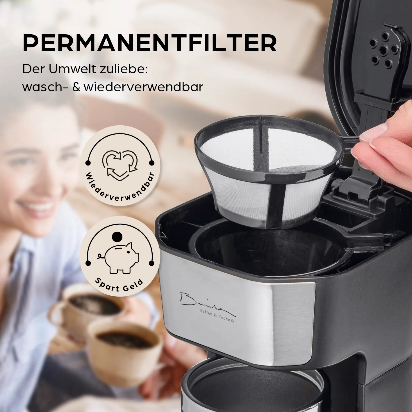 Single-Kaffeemaschine - 450 W - Image 4
