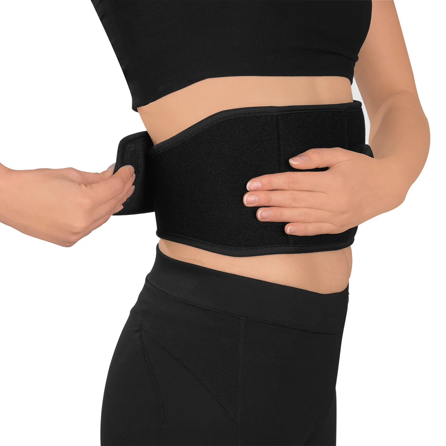 Bauchmuskelgürtel EMS - 6 Programmen - 9 Intensitätsstufen - unisize - schwarz - Image 3