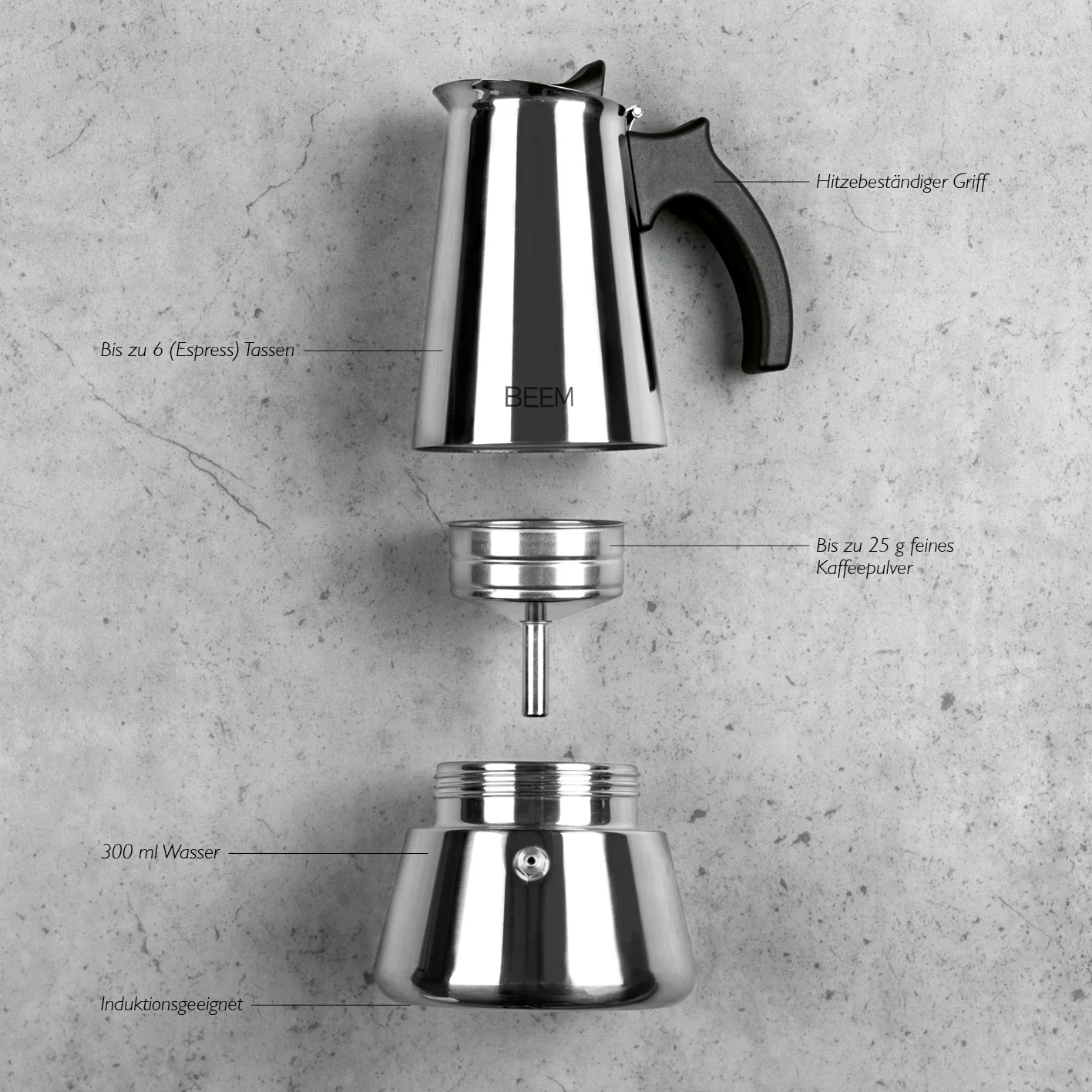ESPRESSOMAKER - Espressokocher - 6 Tassen - Image 13