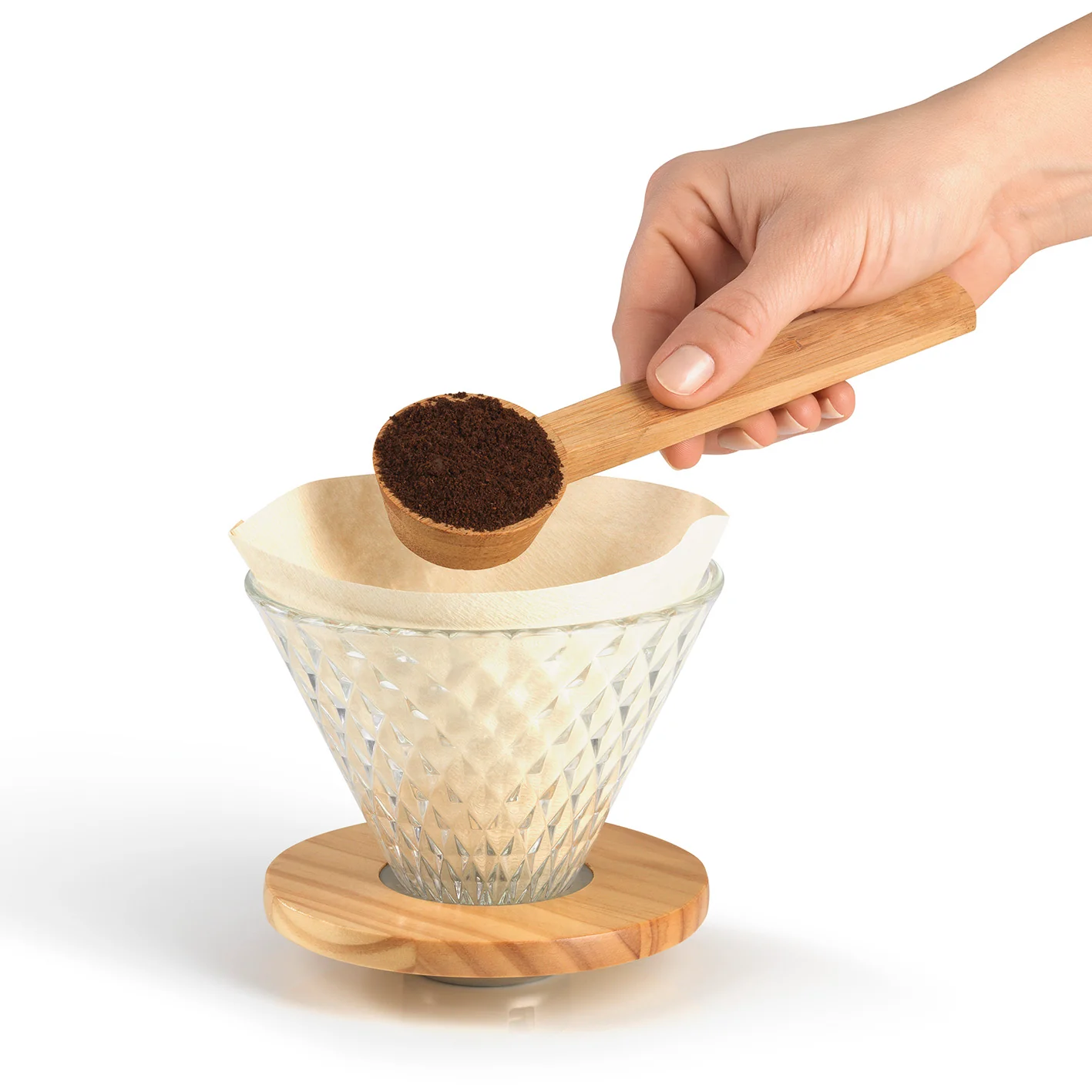 Kaffeebereiter Set Pour Over - 4-tlg. - 600 ml - schwarz/Edelstahl - Image 10