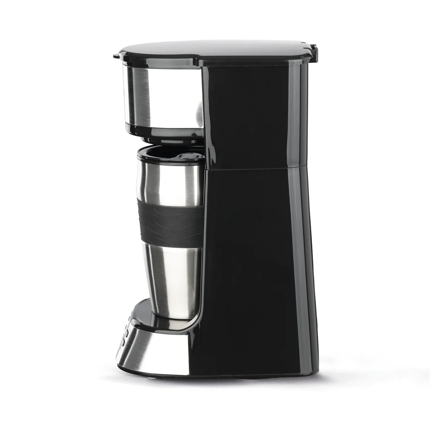 Single-Kaffeemaschine Thermo2Go - 750 Watt - Edelstahl/schwarz - Image 4