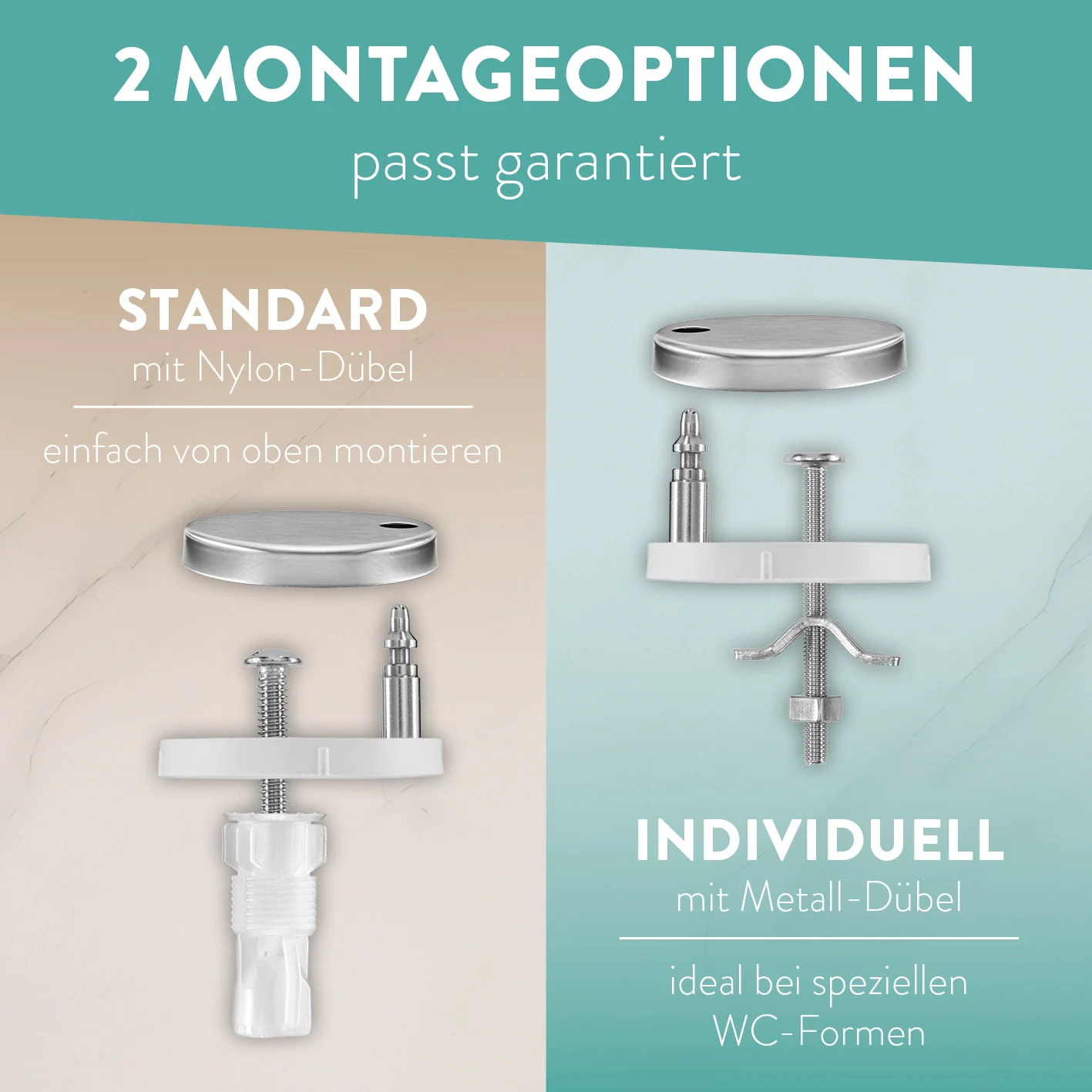 Premium Toilettendeckel - oval - schwarz - Image 5