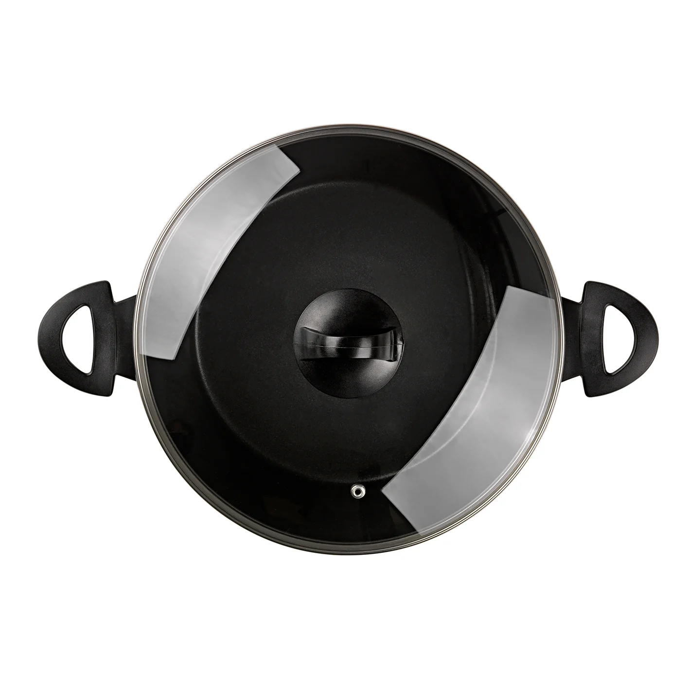Aluminium-Kochtopf geschmiedet - 20 cm - schwarz - Image 4