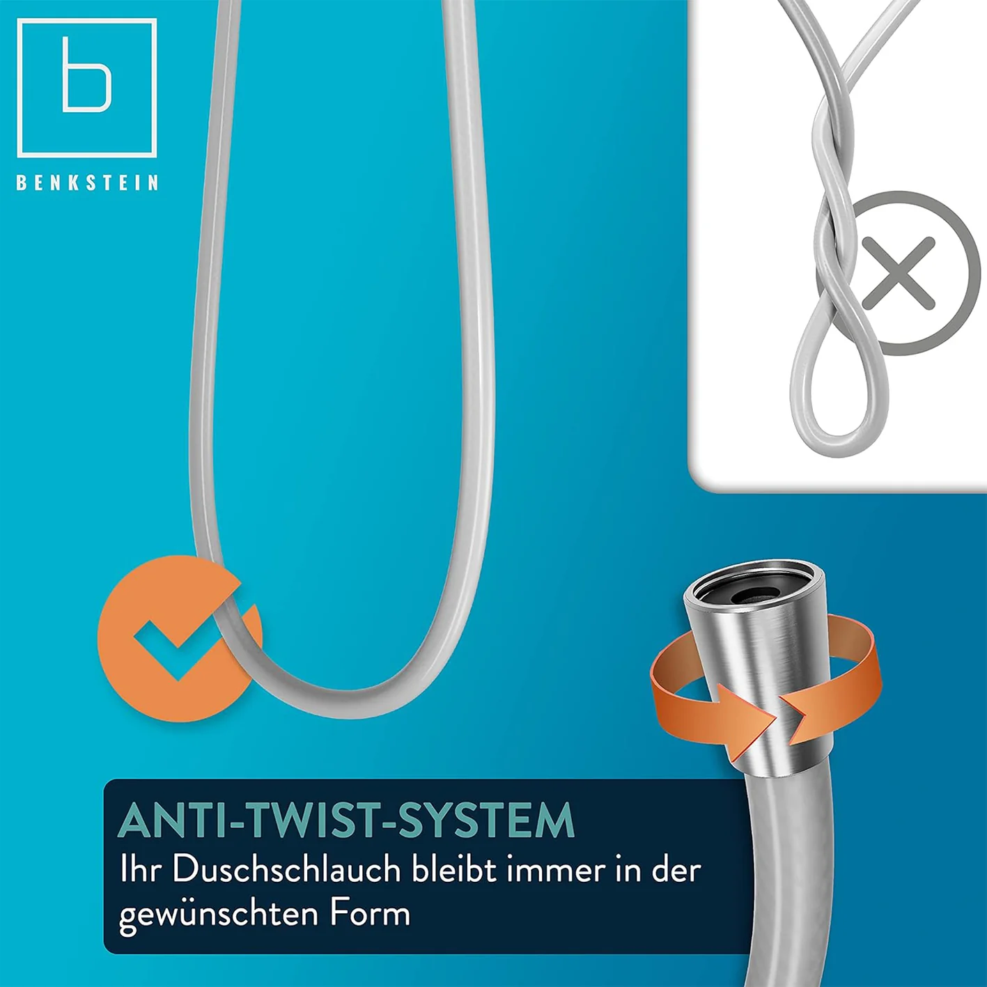 Brauseschlauch - 2 m - Image 3
