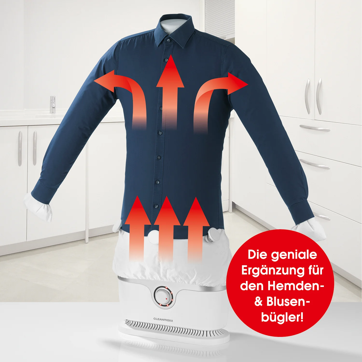 Bügler-Aufsatz für Hosen - silber/weiß - Image 5