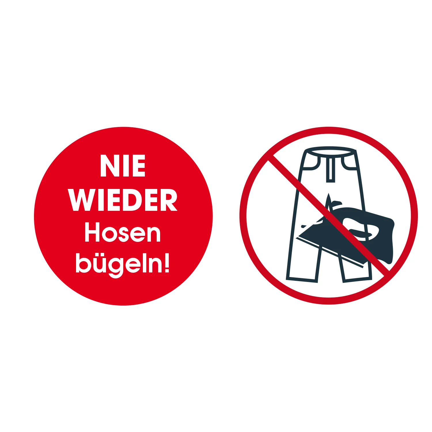 Bügler-Aufsatz für Hosen - silber/weiß - Image 7