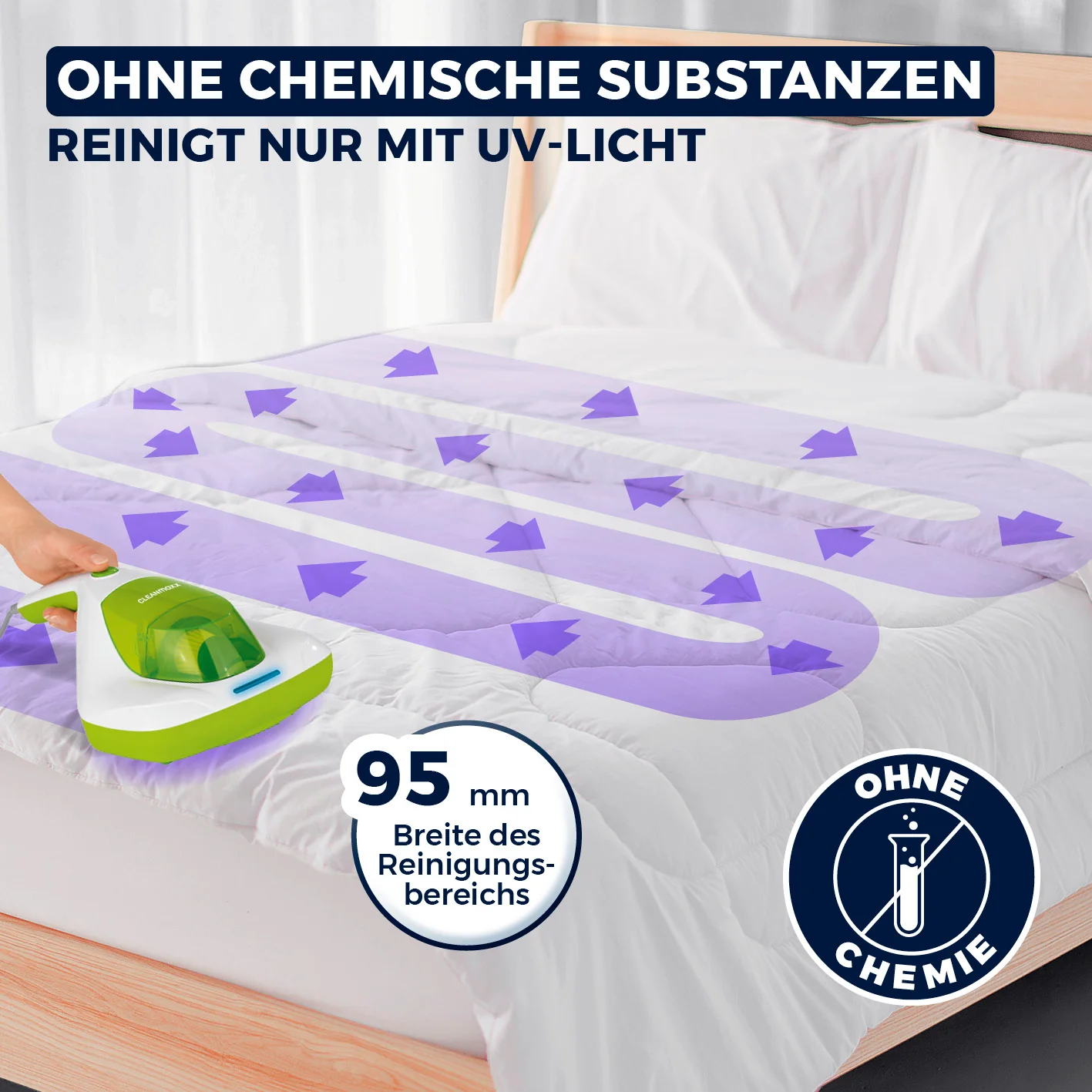 Milbensauger Vibration - weiß/limegreen - Image 8