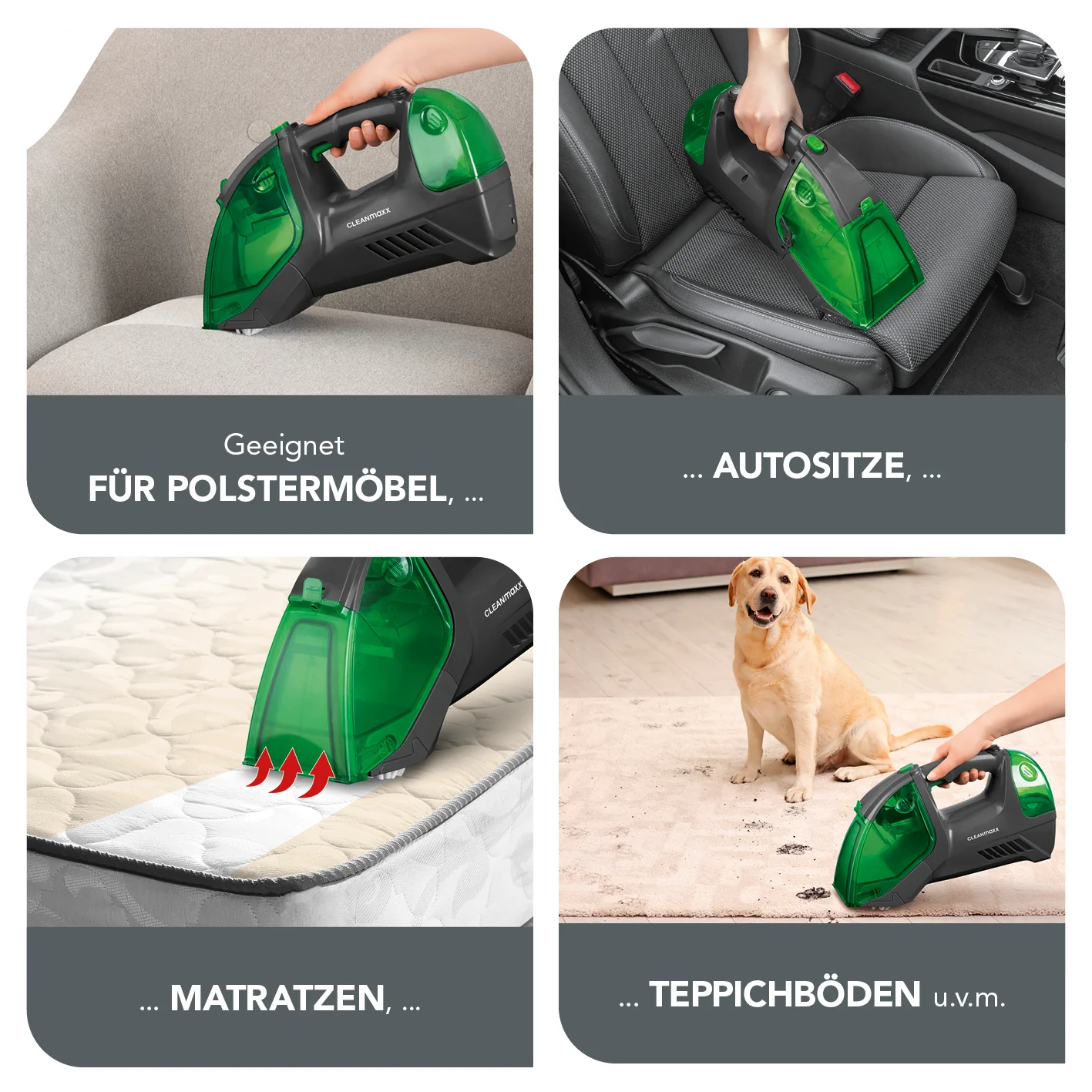 Polster- & Teppichreiniger - anthrazit/grün - Image 3
