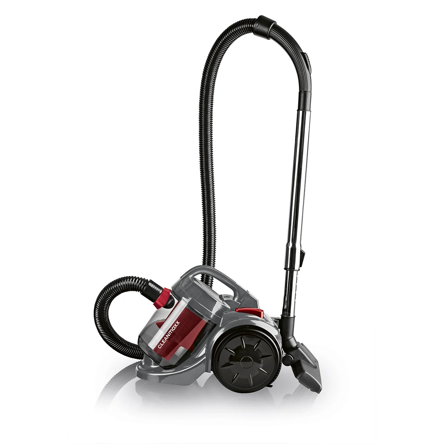 CLEANmaxx Zyklon-Staubsauger 800W schwarz/rot - Image 2
