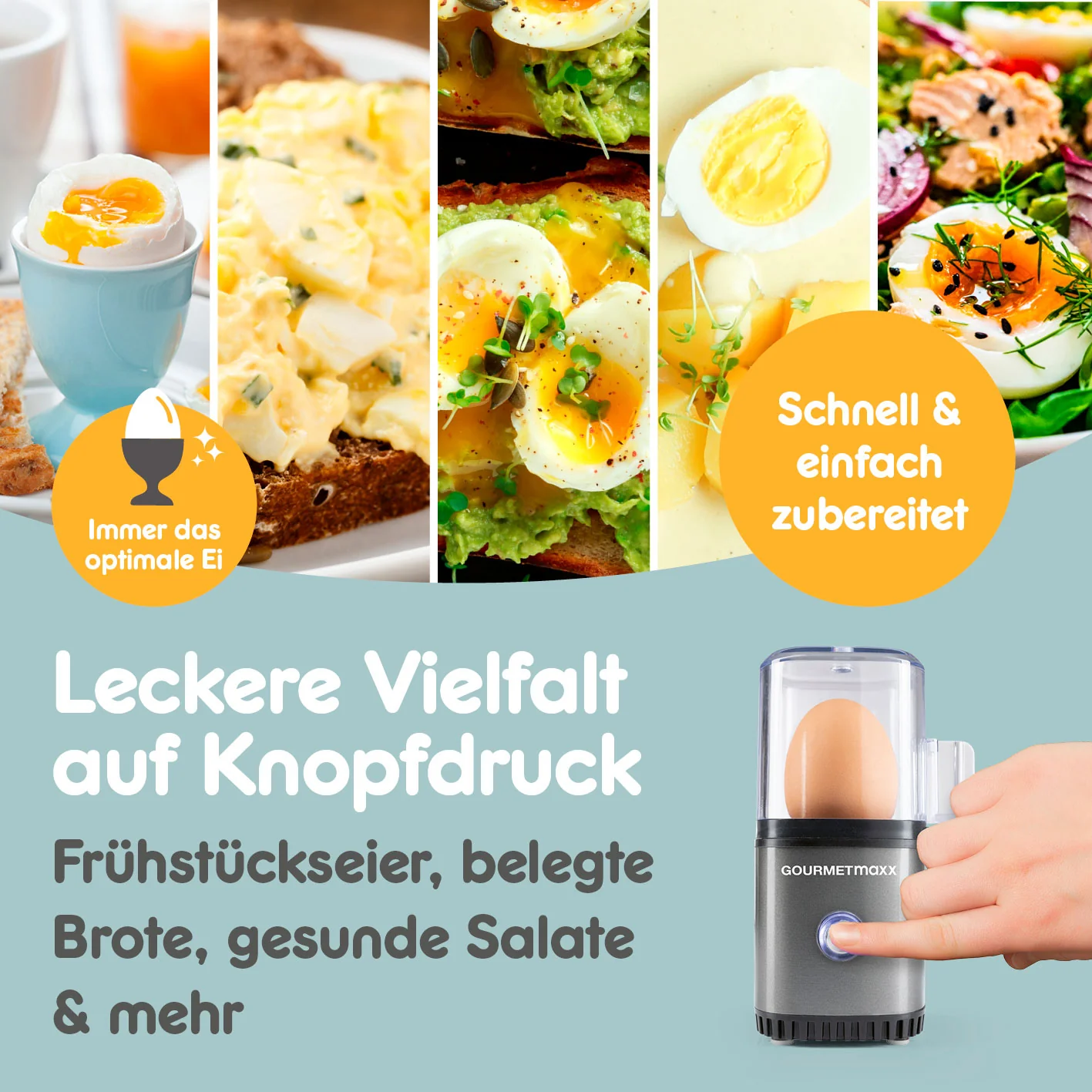 Design-Eierkocher 1 Ei - Anthrazit - Image 7