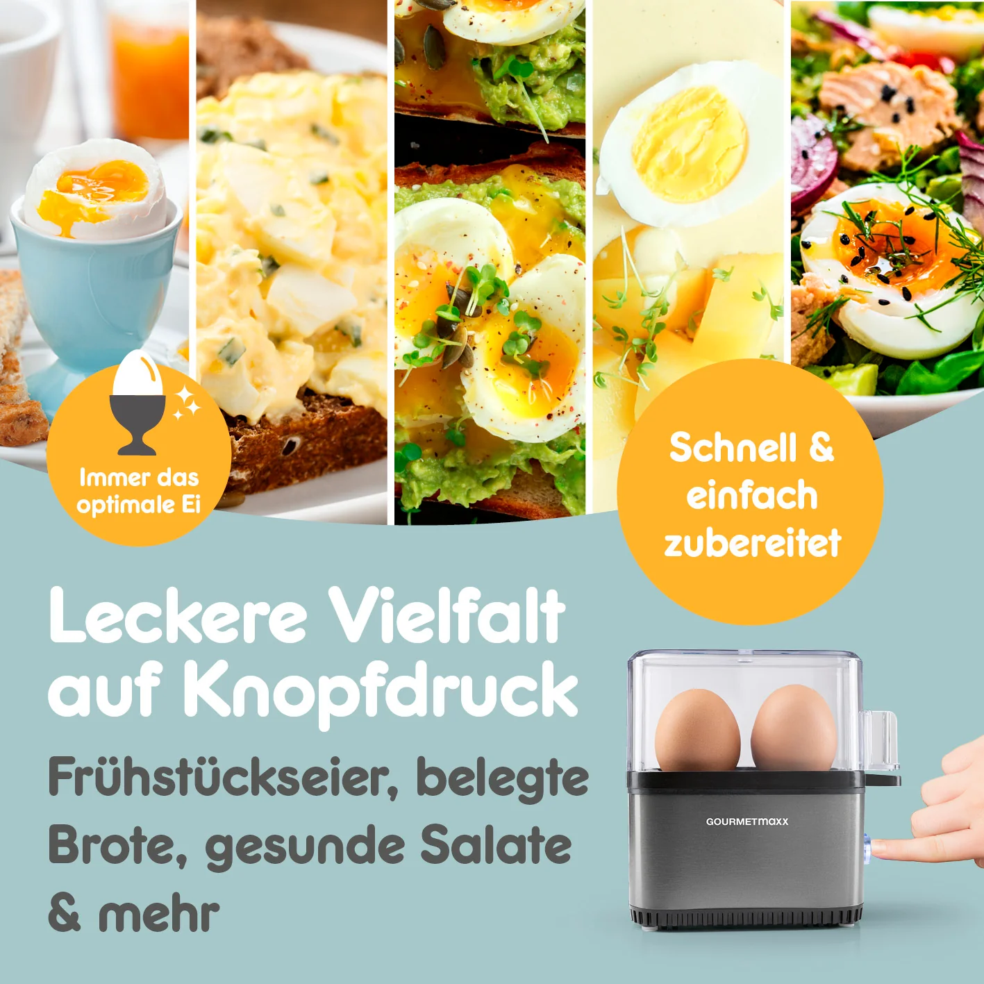 Design-Eierkocher 2 Eier - Anthrazit - Image 7