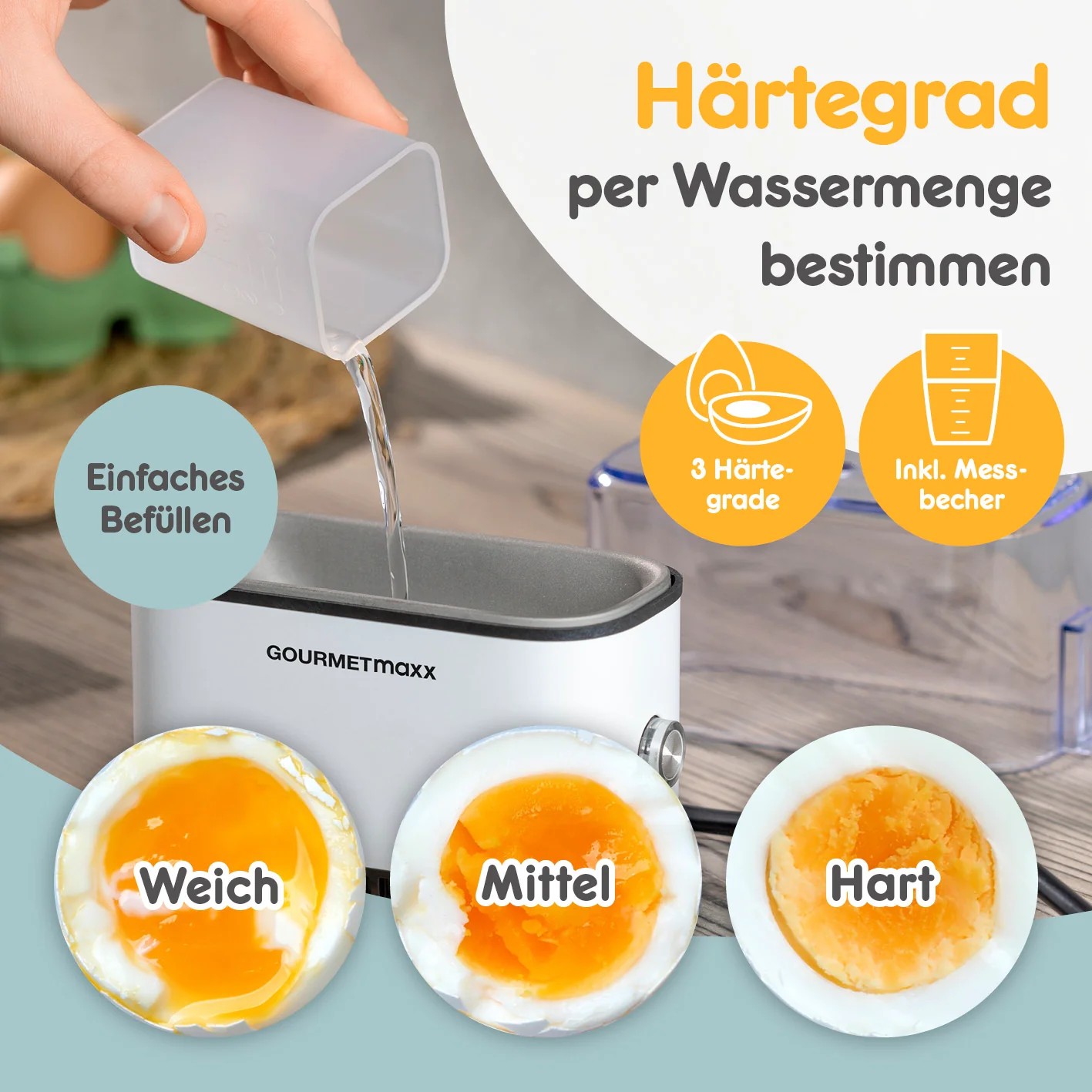 Design-Eierkocher 2 Eier - Weiß - Image 4