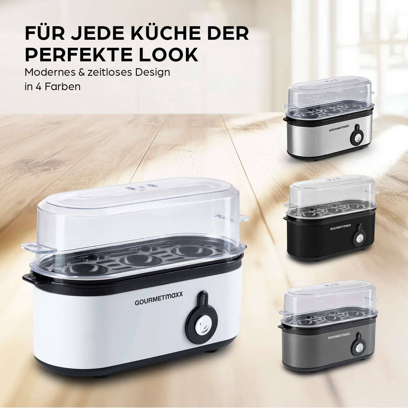 Design-Eierkocher 3 Eier - Weiß - Image 7