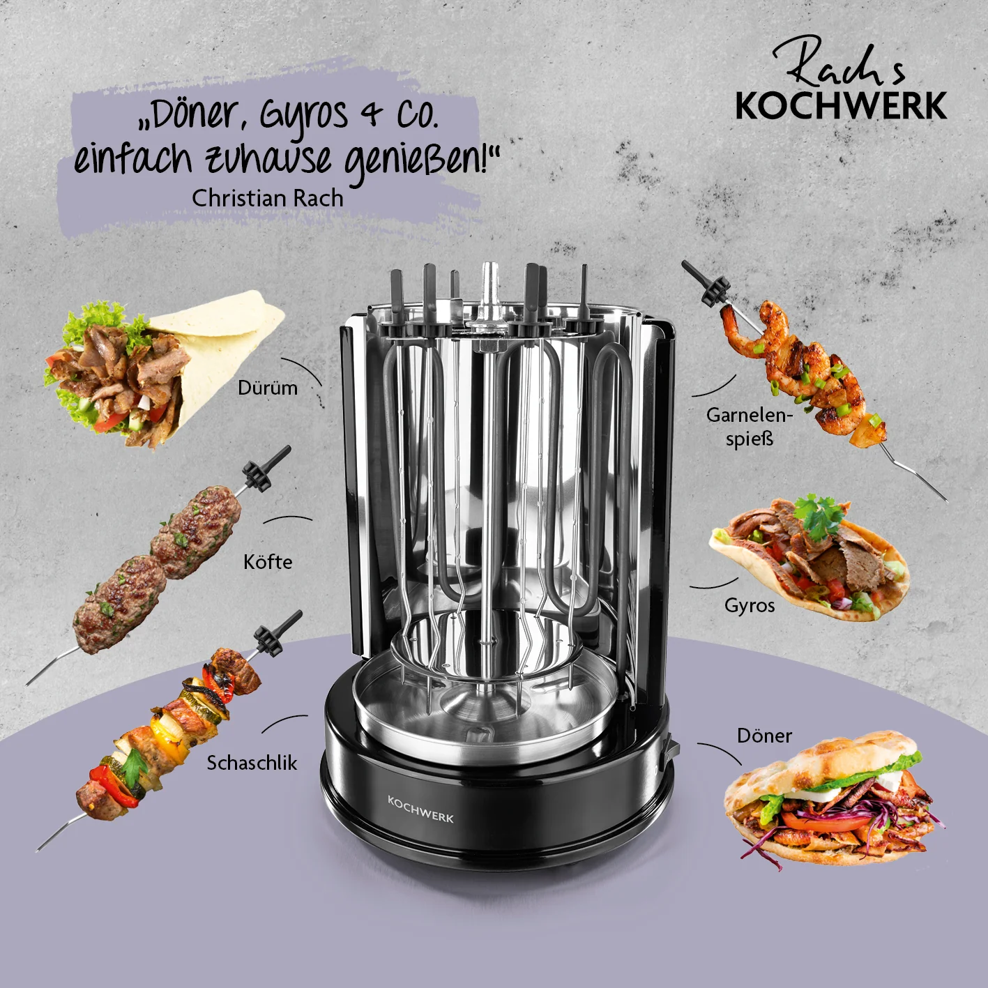 Dönergrill - Schwarz - Image 4