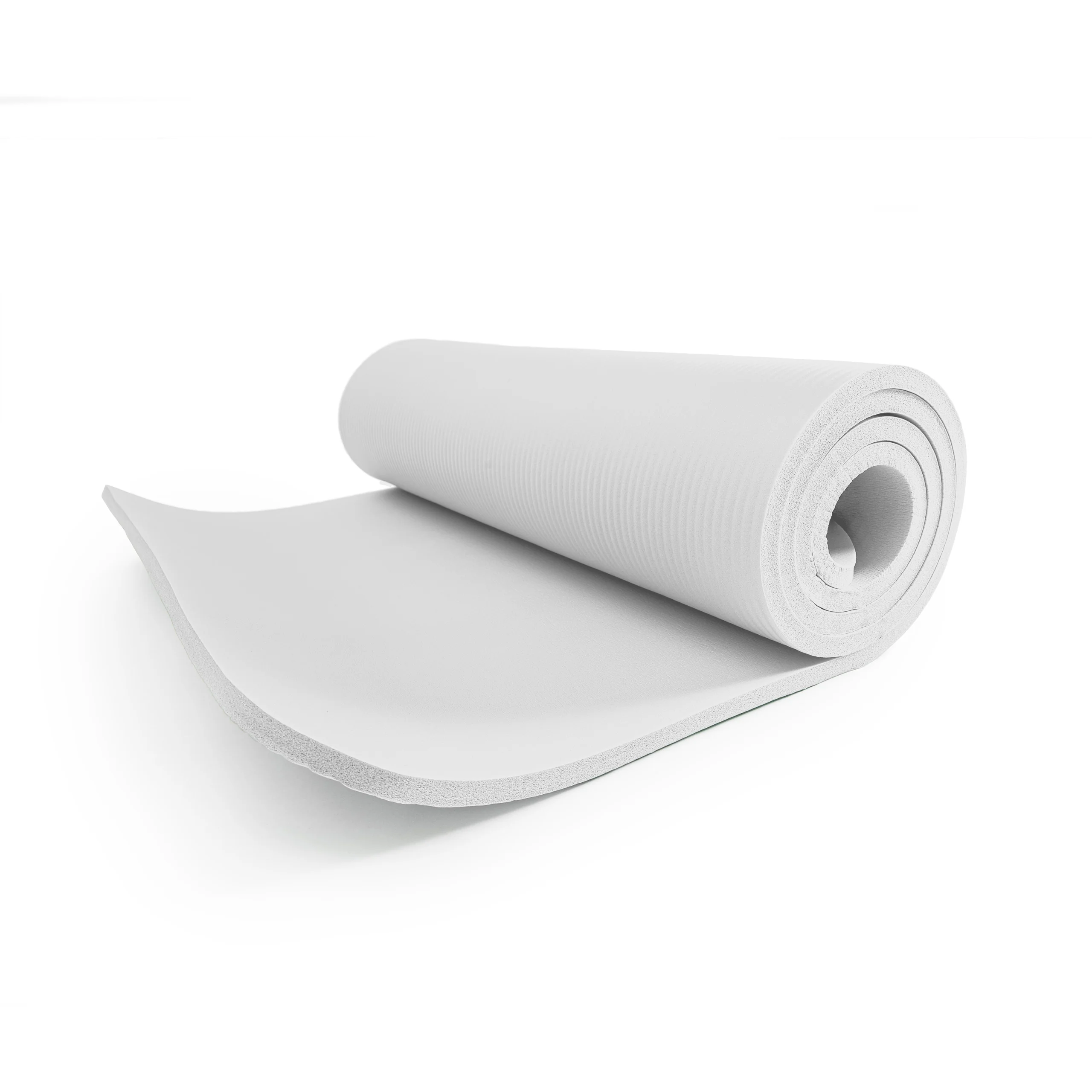 Fitness- & Gymnastikmatte - 183 x 61 x 1,2 cm - Weiß - Image 12
