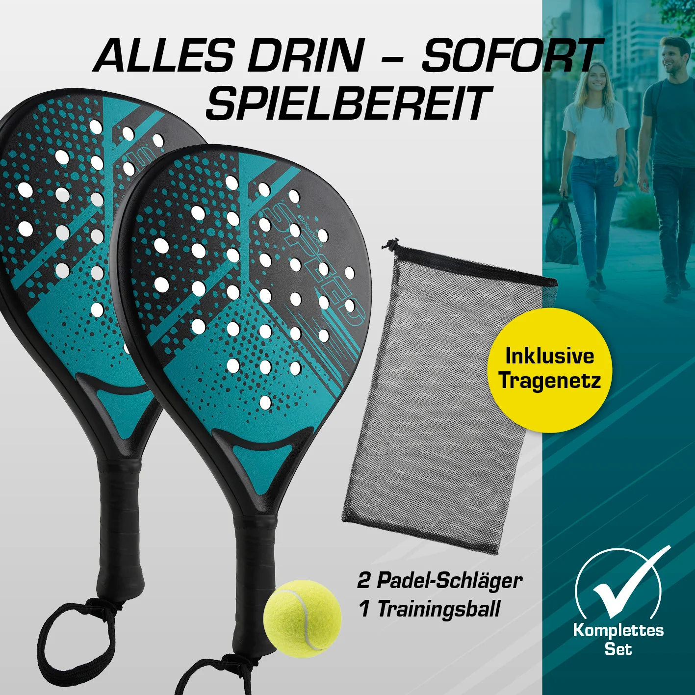Padel-Tennis Starter-Set - Image 3