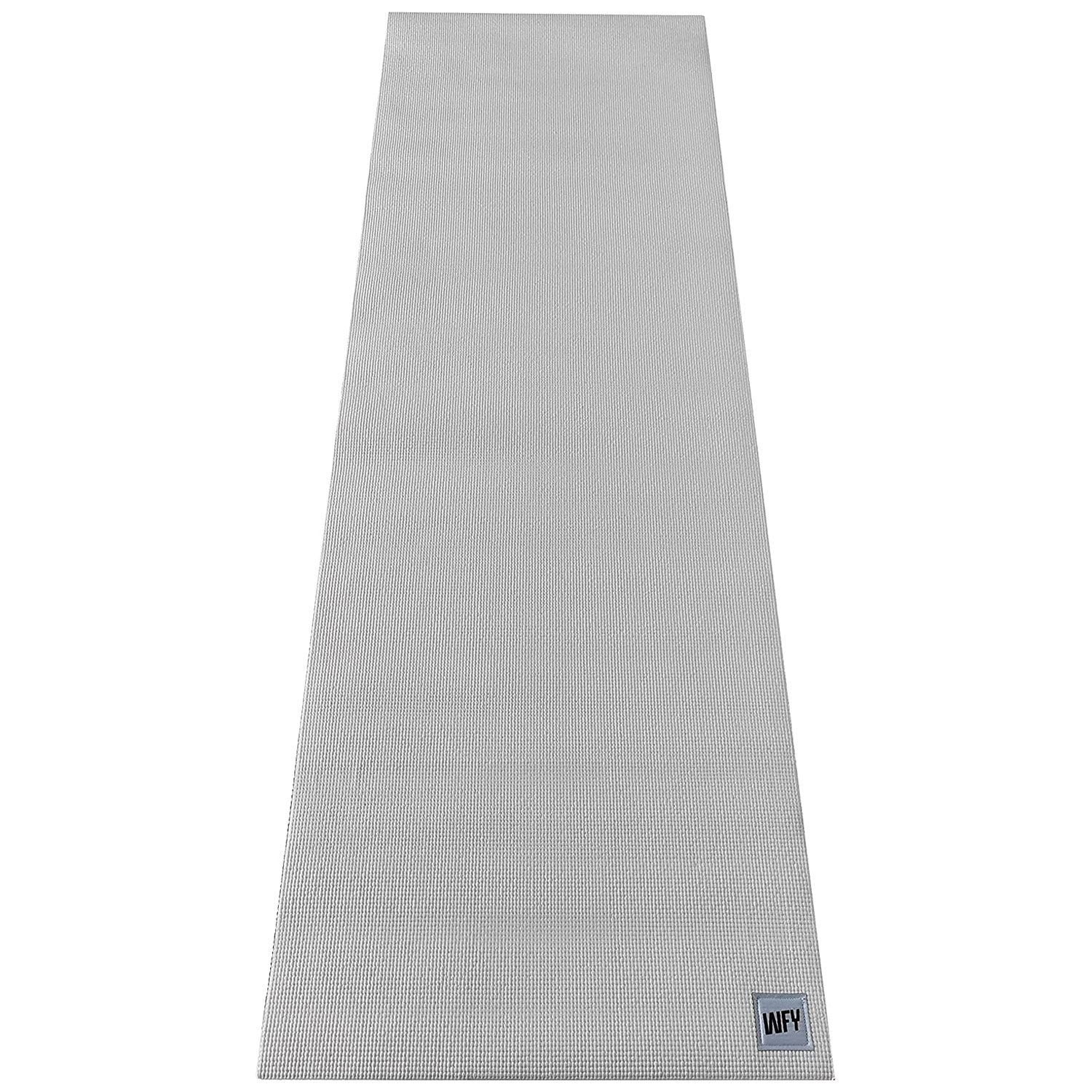 Fitnessmatte Yogamatte "Annapurna Comfort" - 183 x 61 - Pilates Workout Matte - Weiß - Image 3
