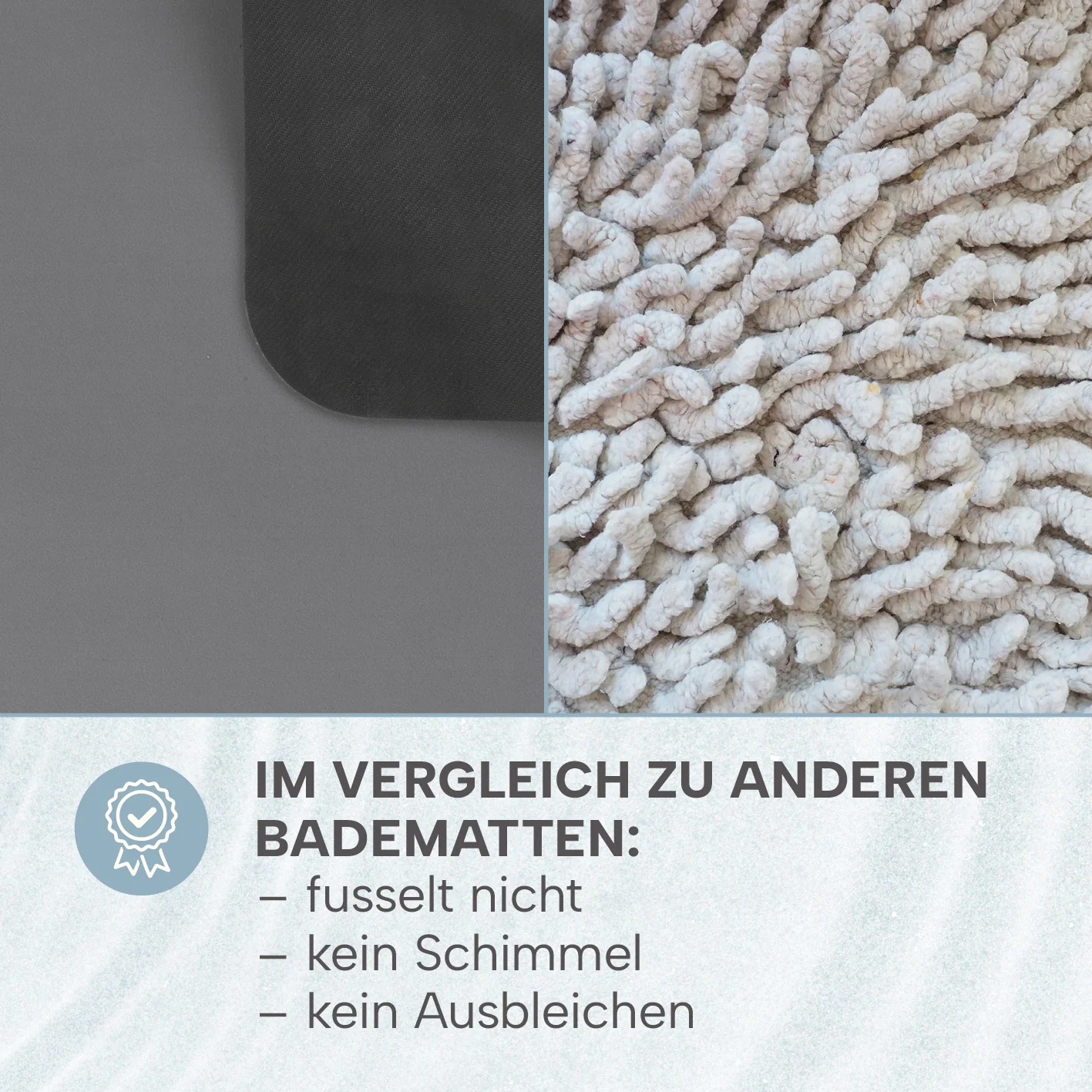 Badematte Spa - 60 x 90 cm - Dunkelgrau - Image 3