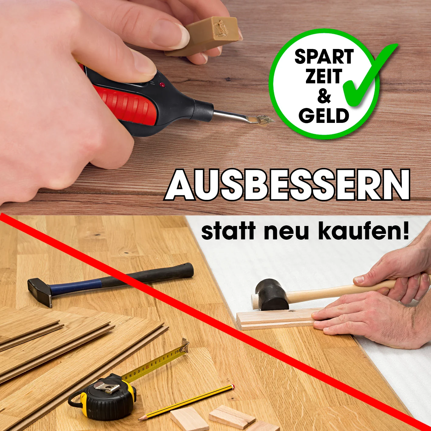 Reparaturset für Laminat & Parkett - Image 3