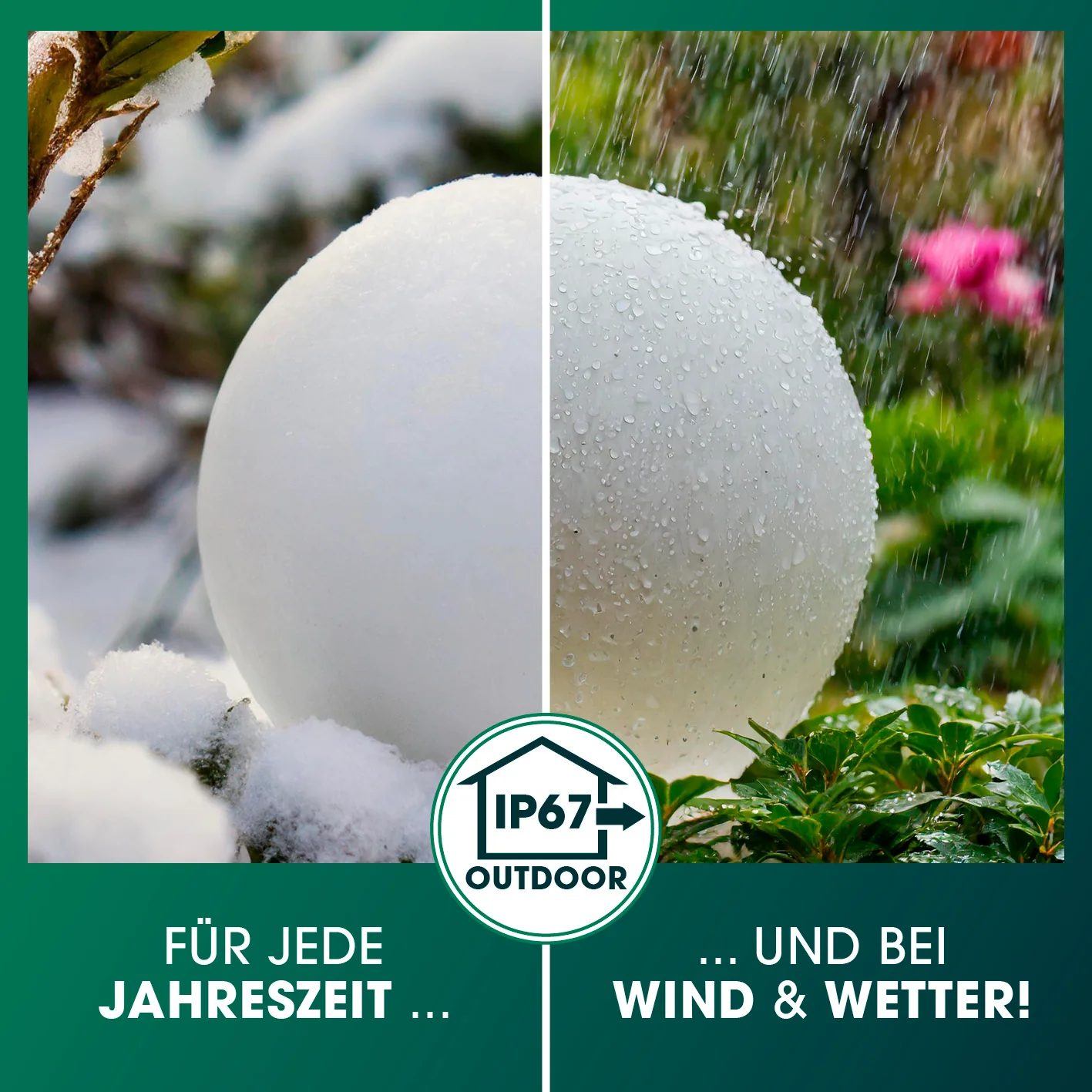 Solar-Dekokugel mit Farbwechsel - Image 3