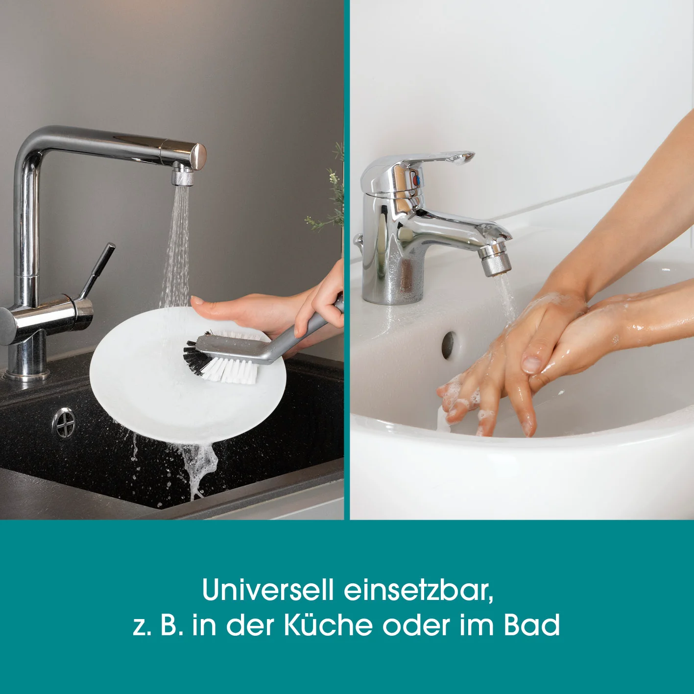 Strahlregler für Wasserarmaturen 3,5cm - Edelstahl - Image 4