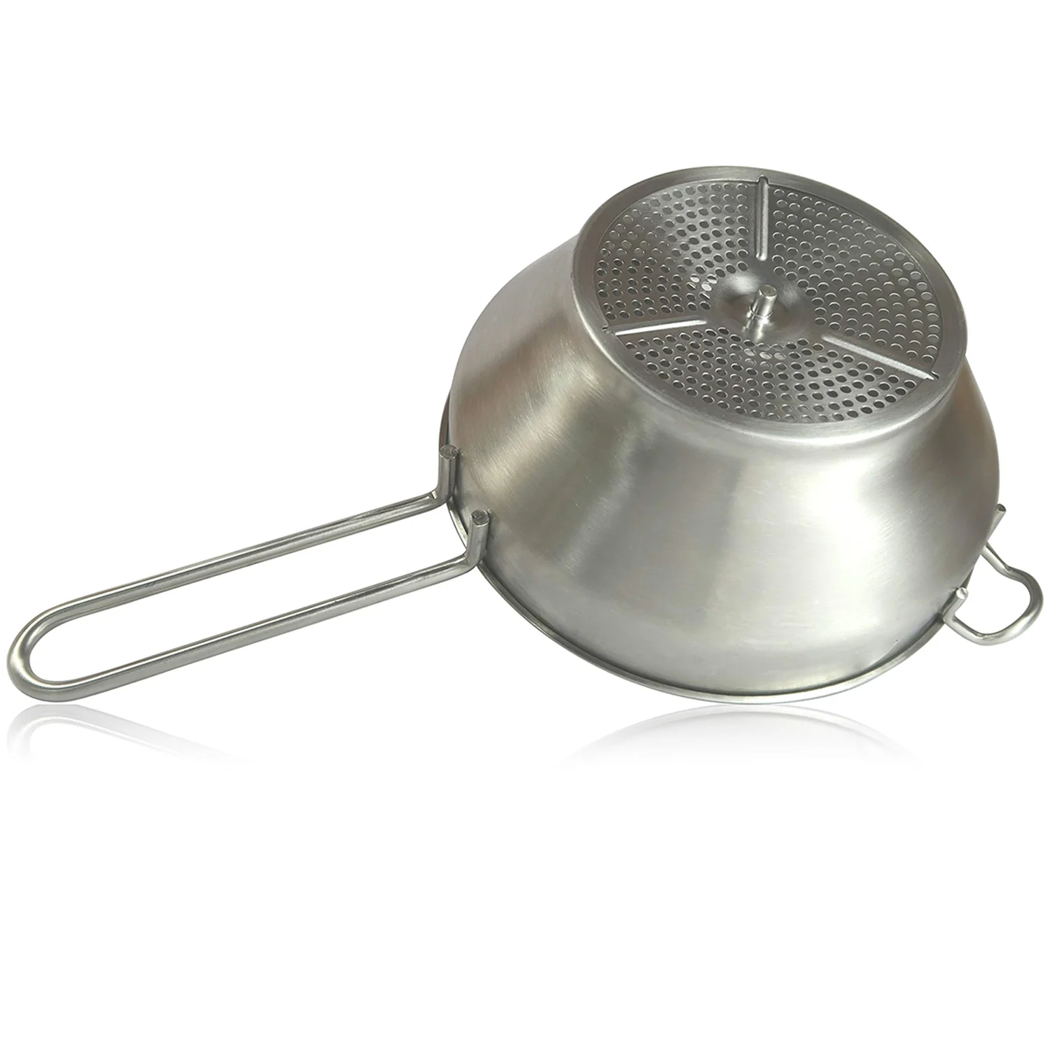 Edelstahl-Passiergerät inkl. 3 Siebeinlagen - 19,5 cm - Image 3