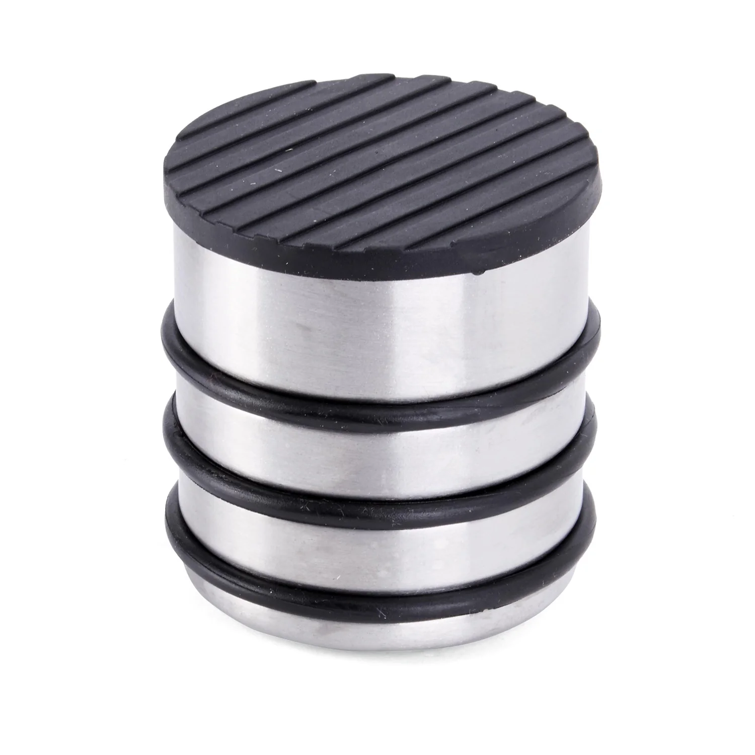 Edelstahl Türstopper Chrom-Design hoch 4 Stück - Image 3