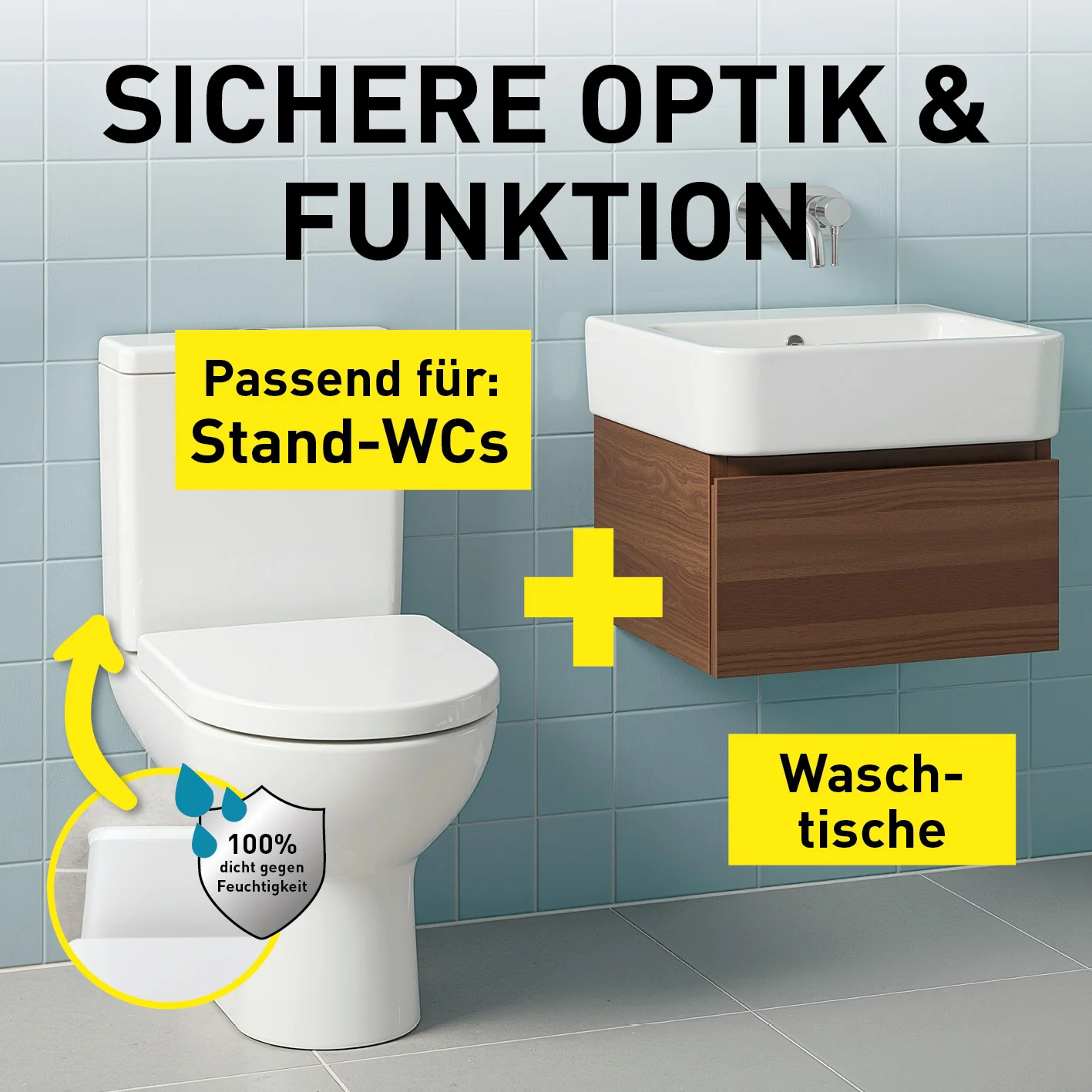 Fugenband 130 cm für Waschtisch/Waschbecken - Image 5