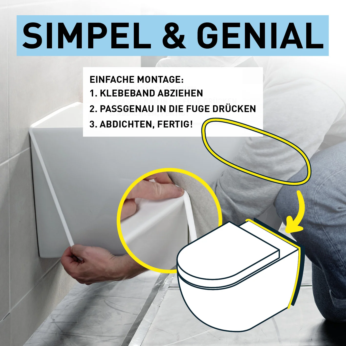Fugenring 80 cm für WC/Urinal - Image 3