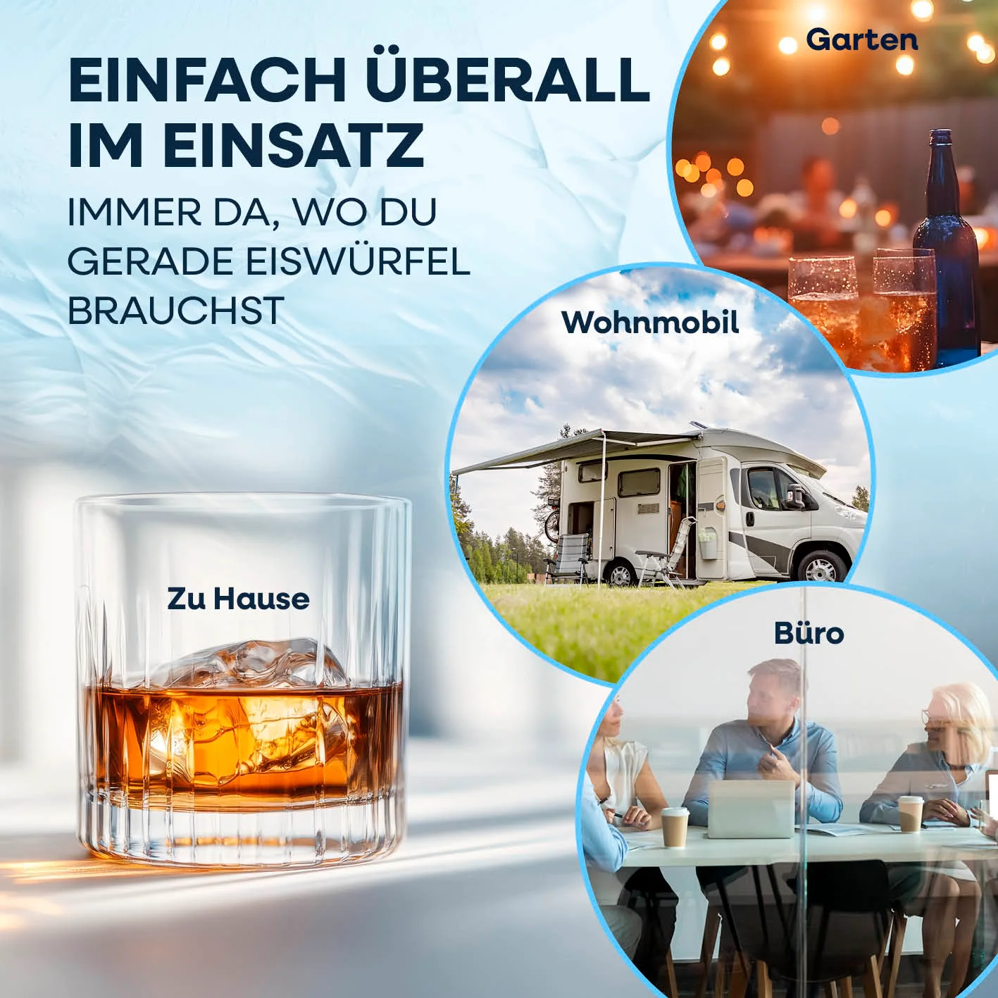 Eiswürfelmaschine inkl. Auffangbehälter & Eisschaufel - Image 6