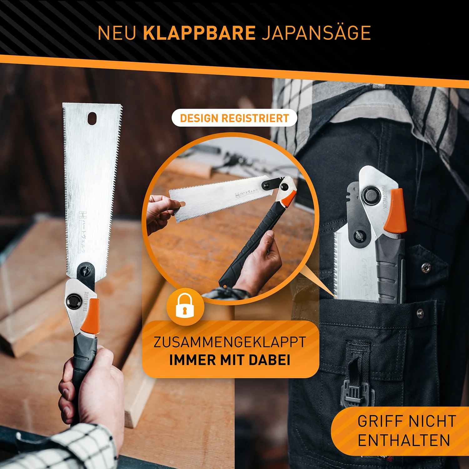Ersatzsägeblatt für Japansäge Hanzo - 240 mm - Image 6